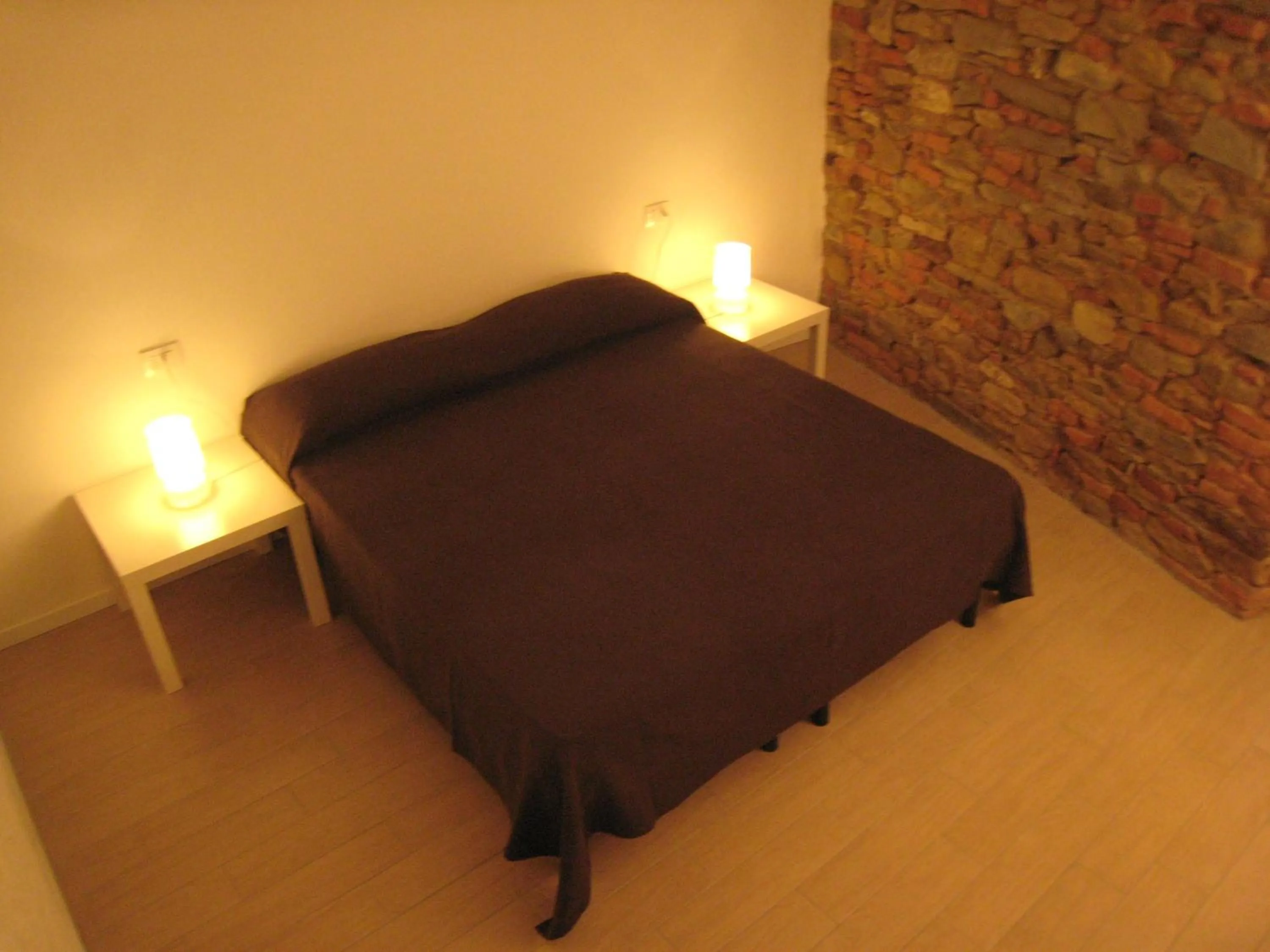 Bed in Rinathos Guesthouse