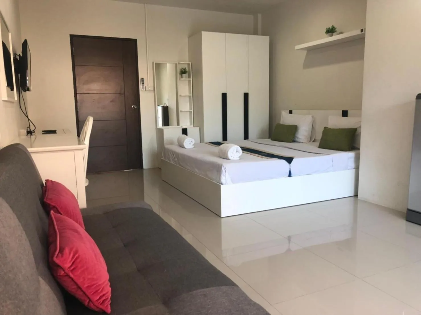 Bed in Khao Oat airport