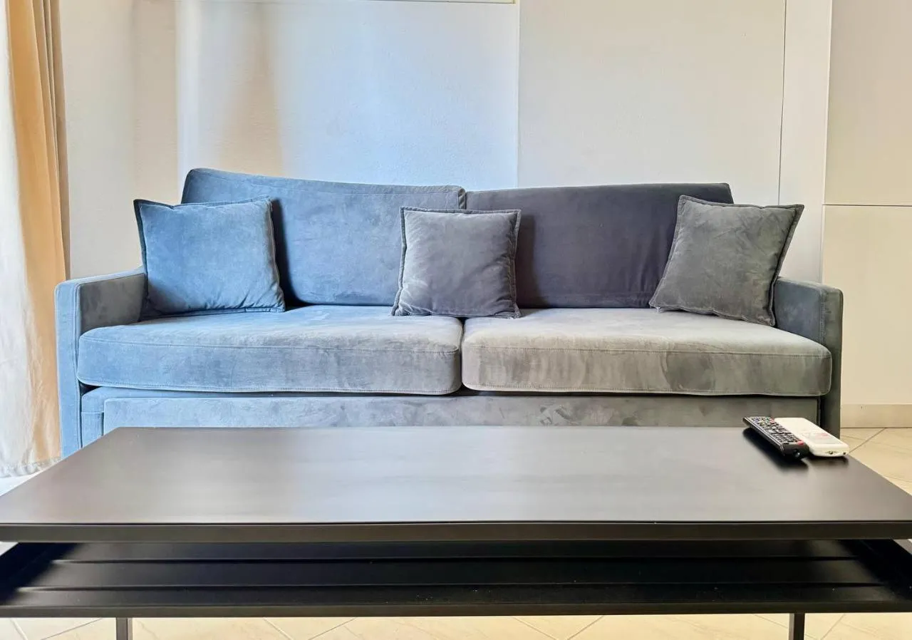 Living room in Sail View Boutique Apartment