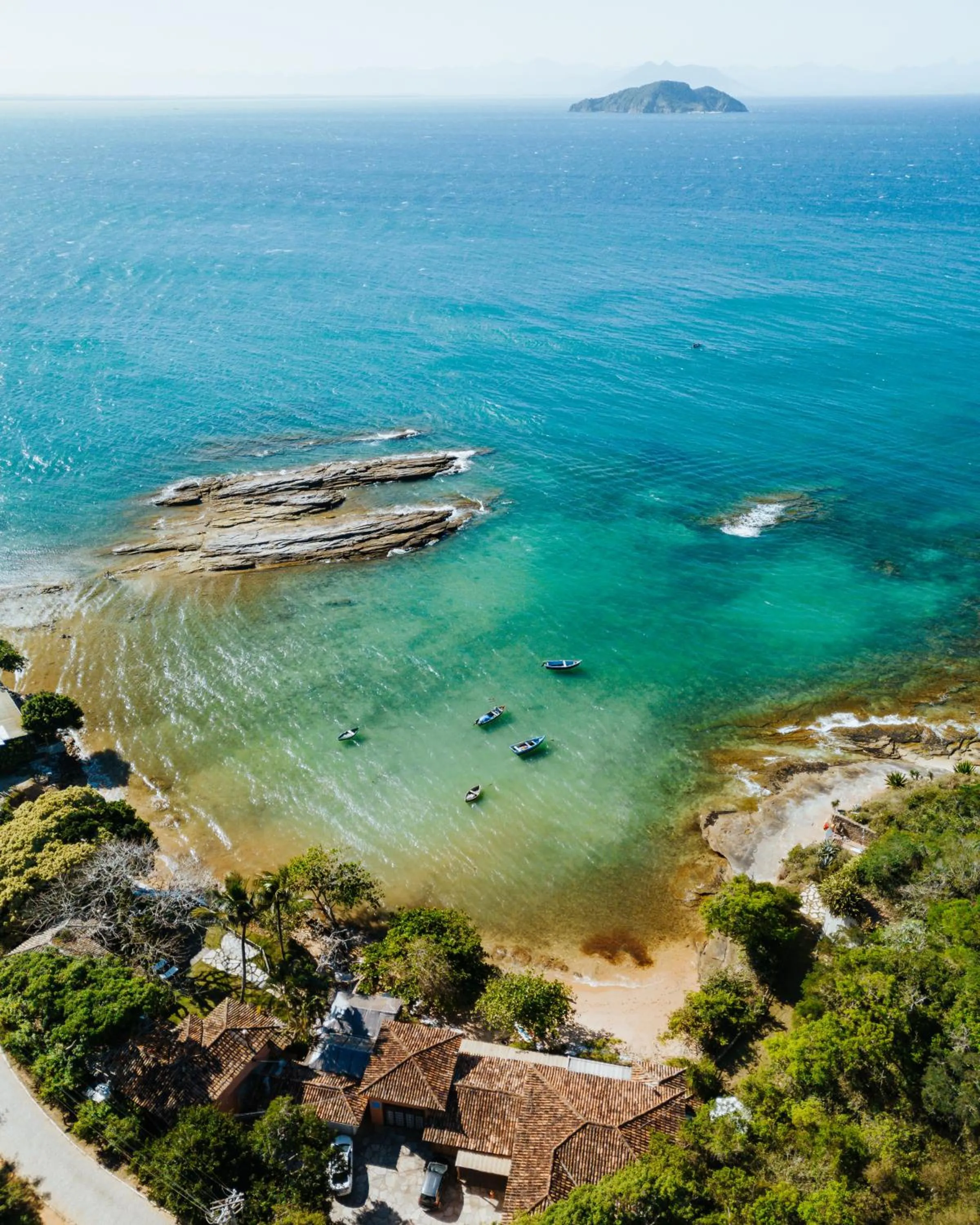 Beach in Pousada Casa Cactus Praia da Tartaruga Búzios