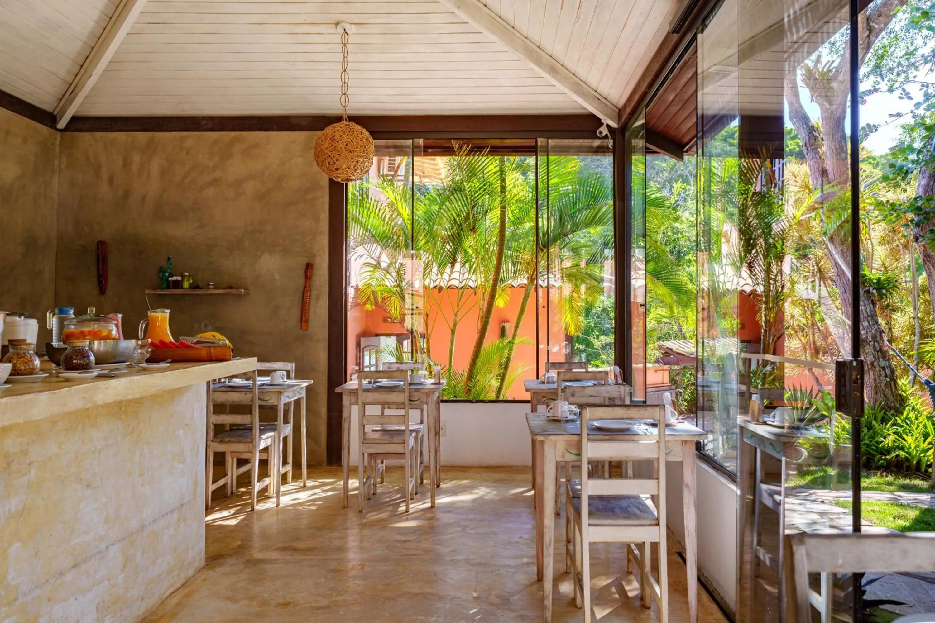 Breakfast in Pousada Casa Cactus Praia da Tartaruga Búzios