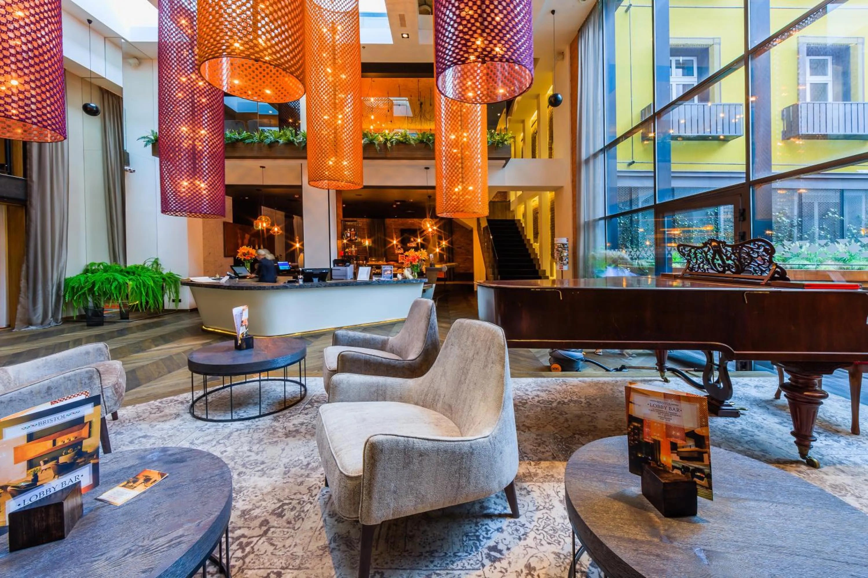 Lobby or reception in Hotel Bristol Tradition and Luxury