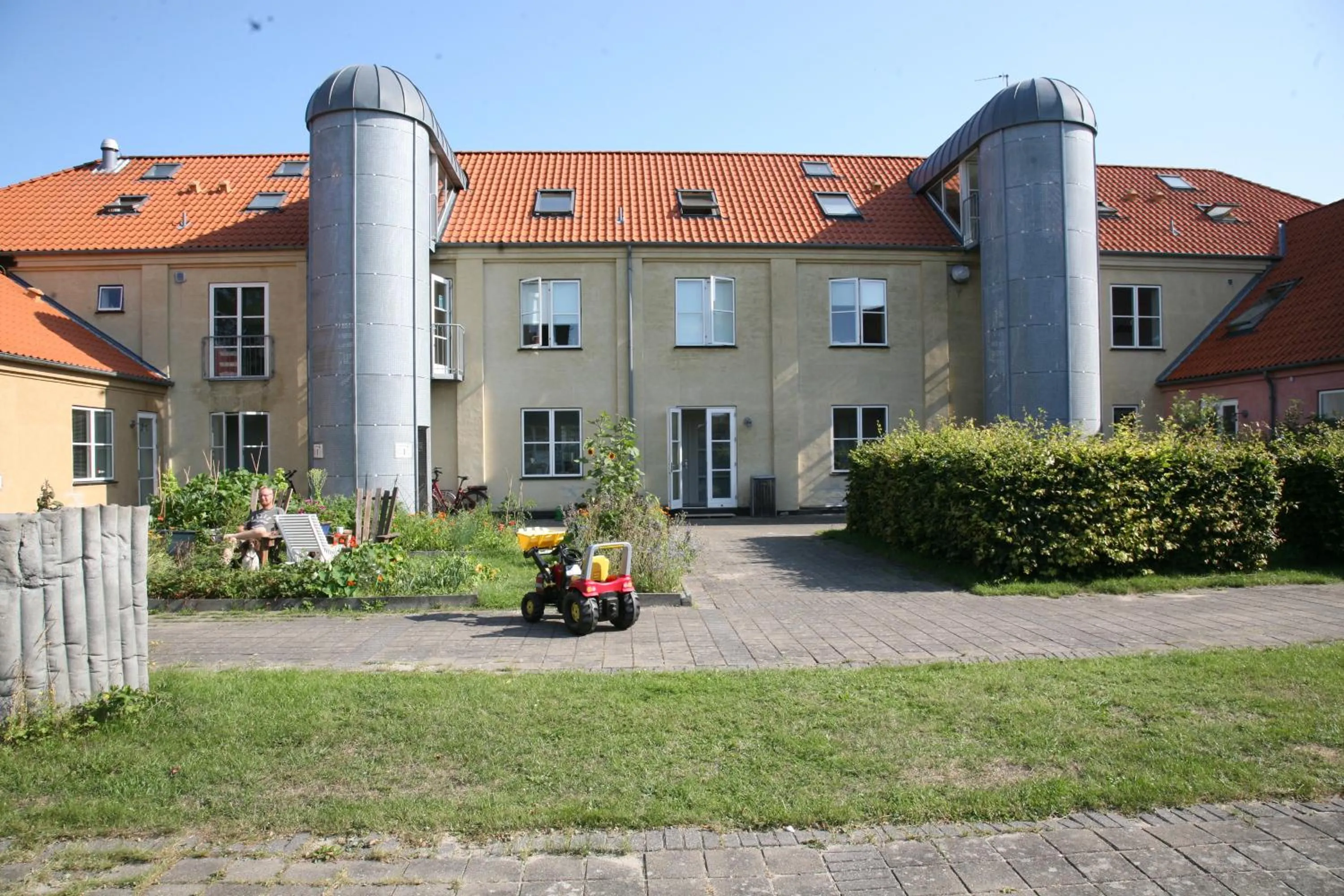 Property building in Nexø Modern Hostel. Private Rooms
