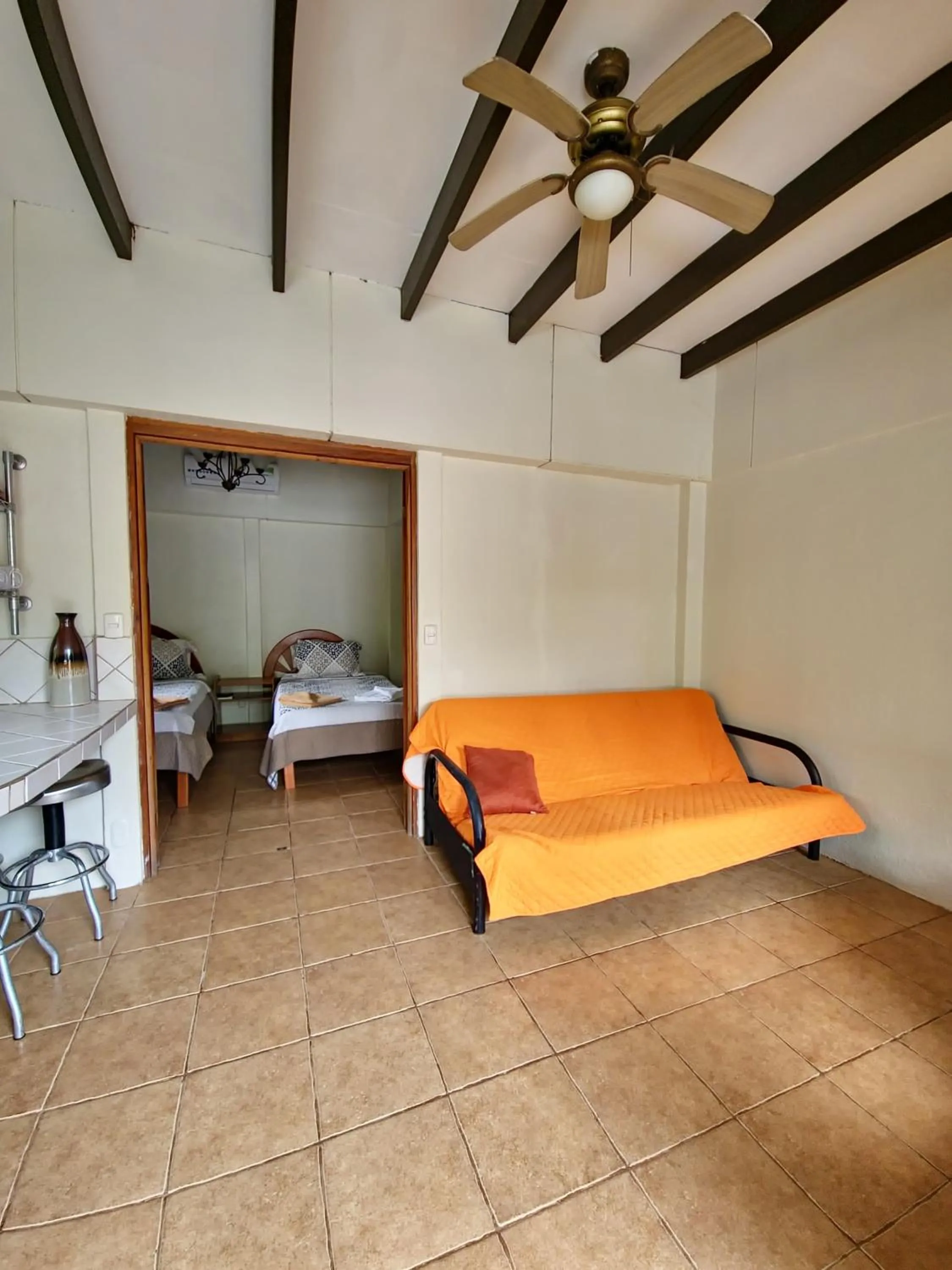 Living room, Bed in Diuwak