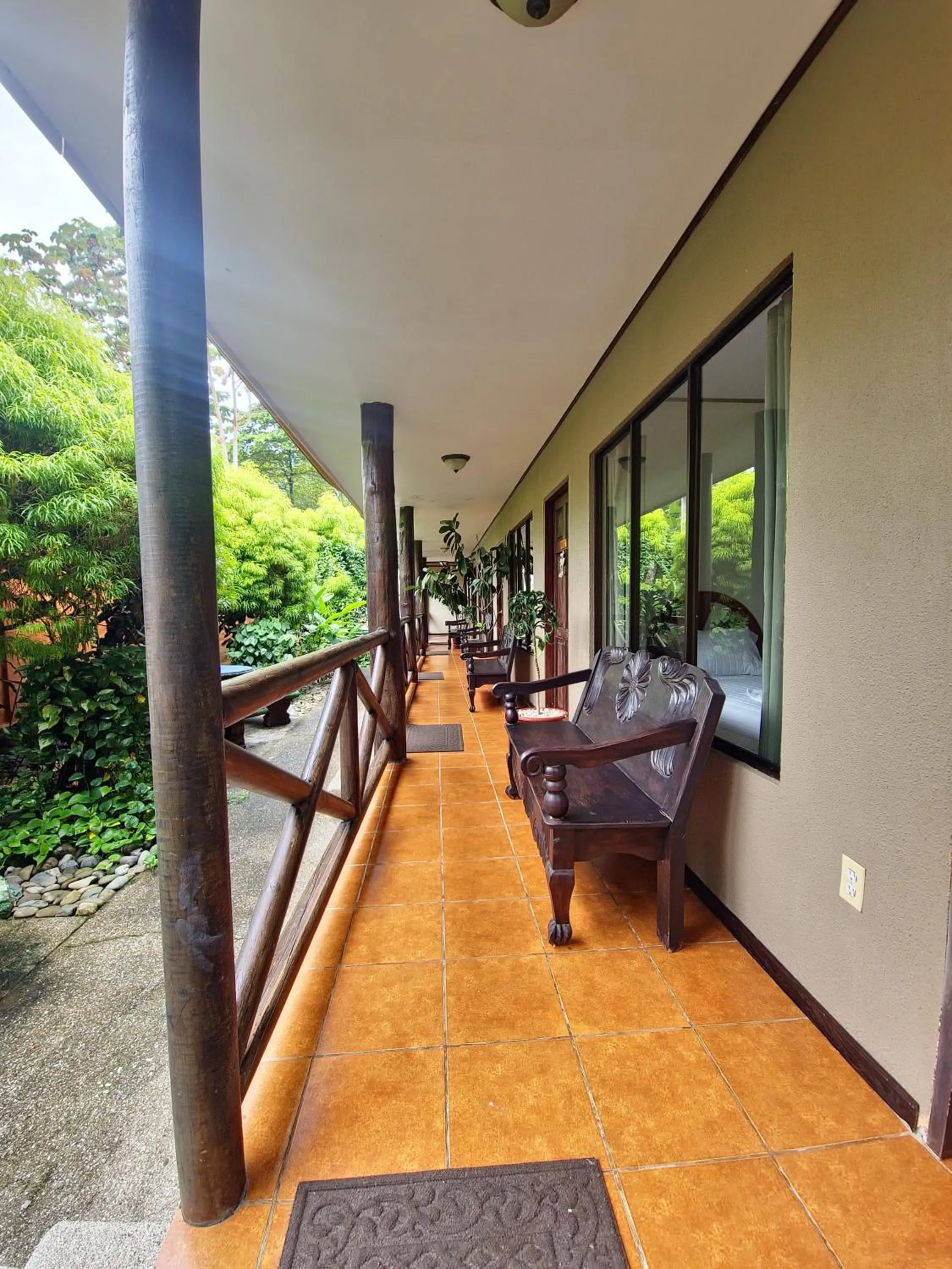 Garden view in Diuwak