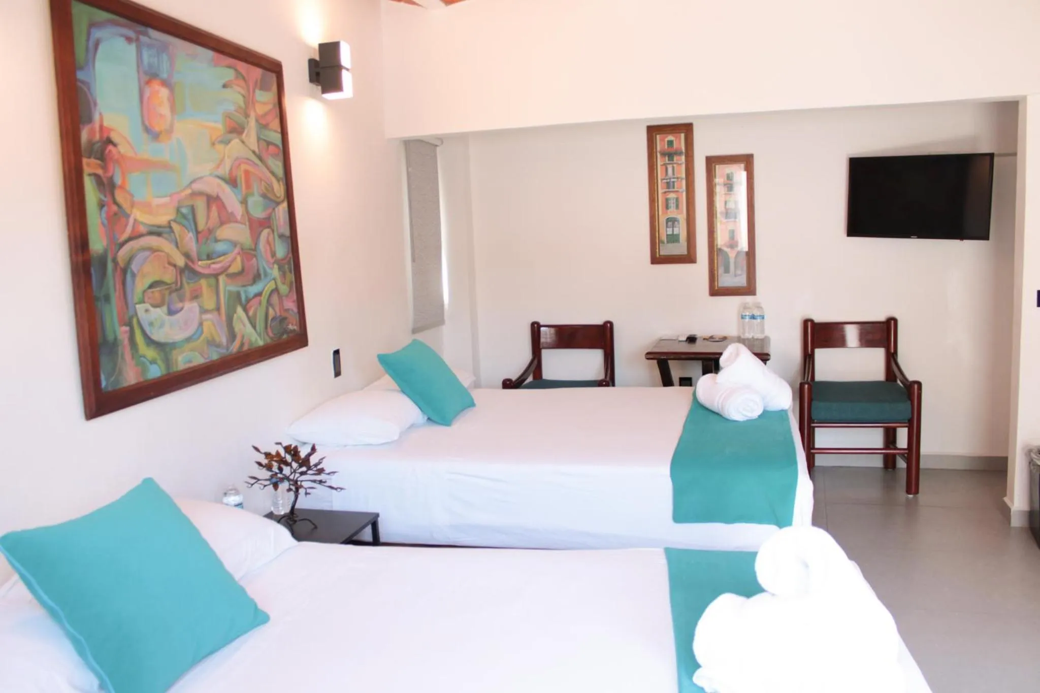 Bedroom, Bed in Hotel Diamante Sayulita