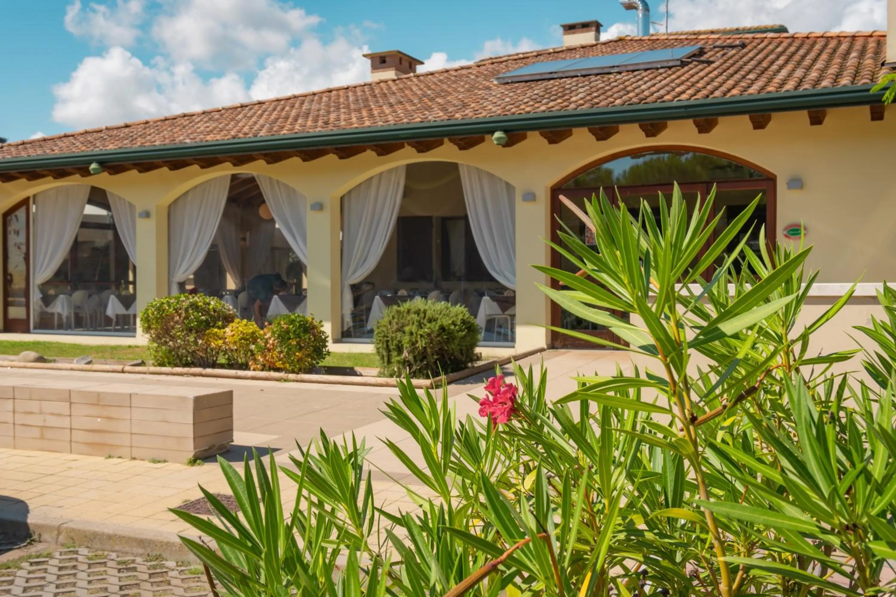 Facade/entrance in Airone Bianco Residence Village