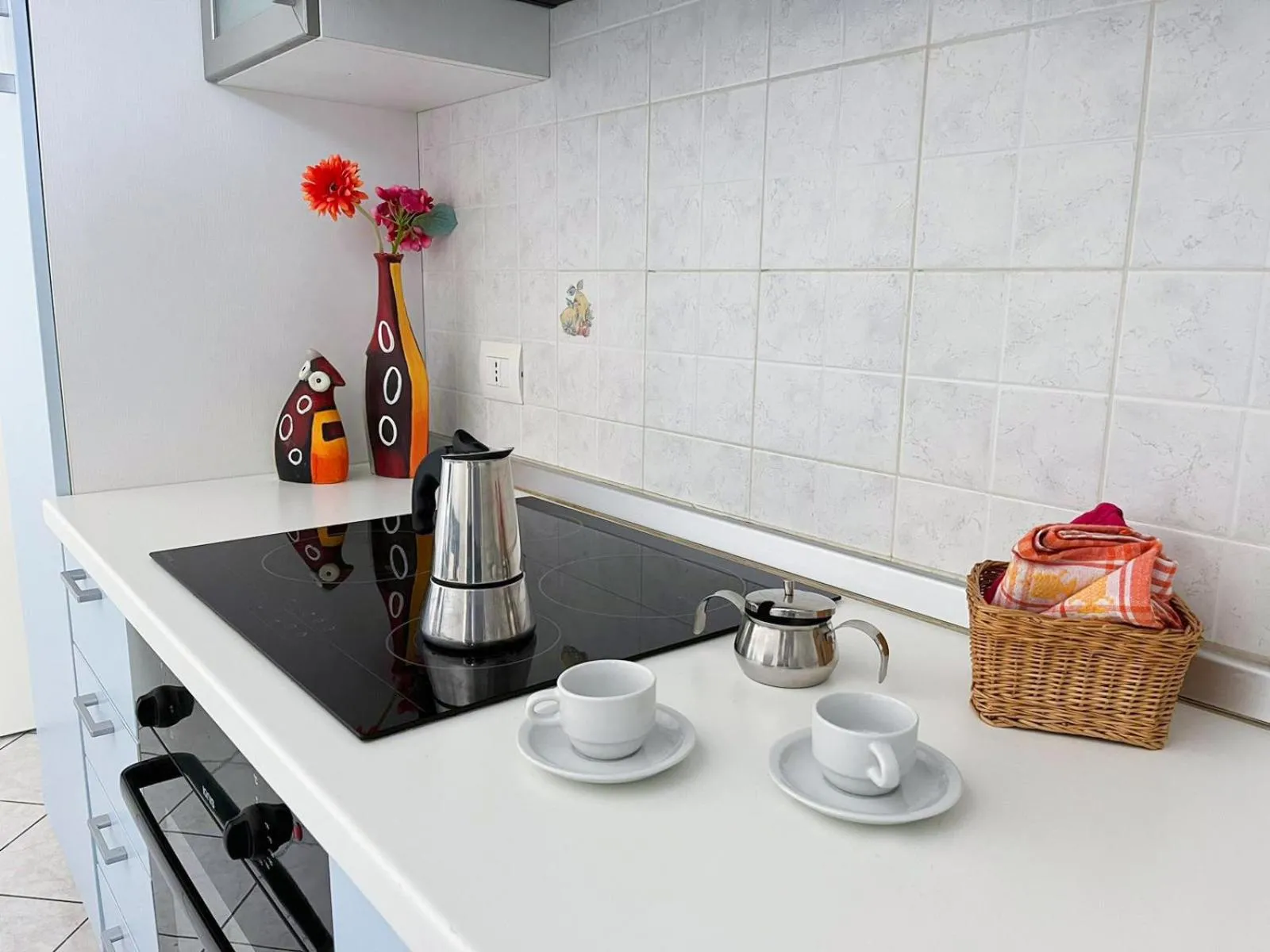 Kitchen or kitchenette in Airone Bianco Residence Village