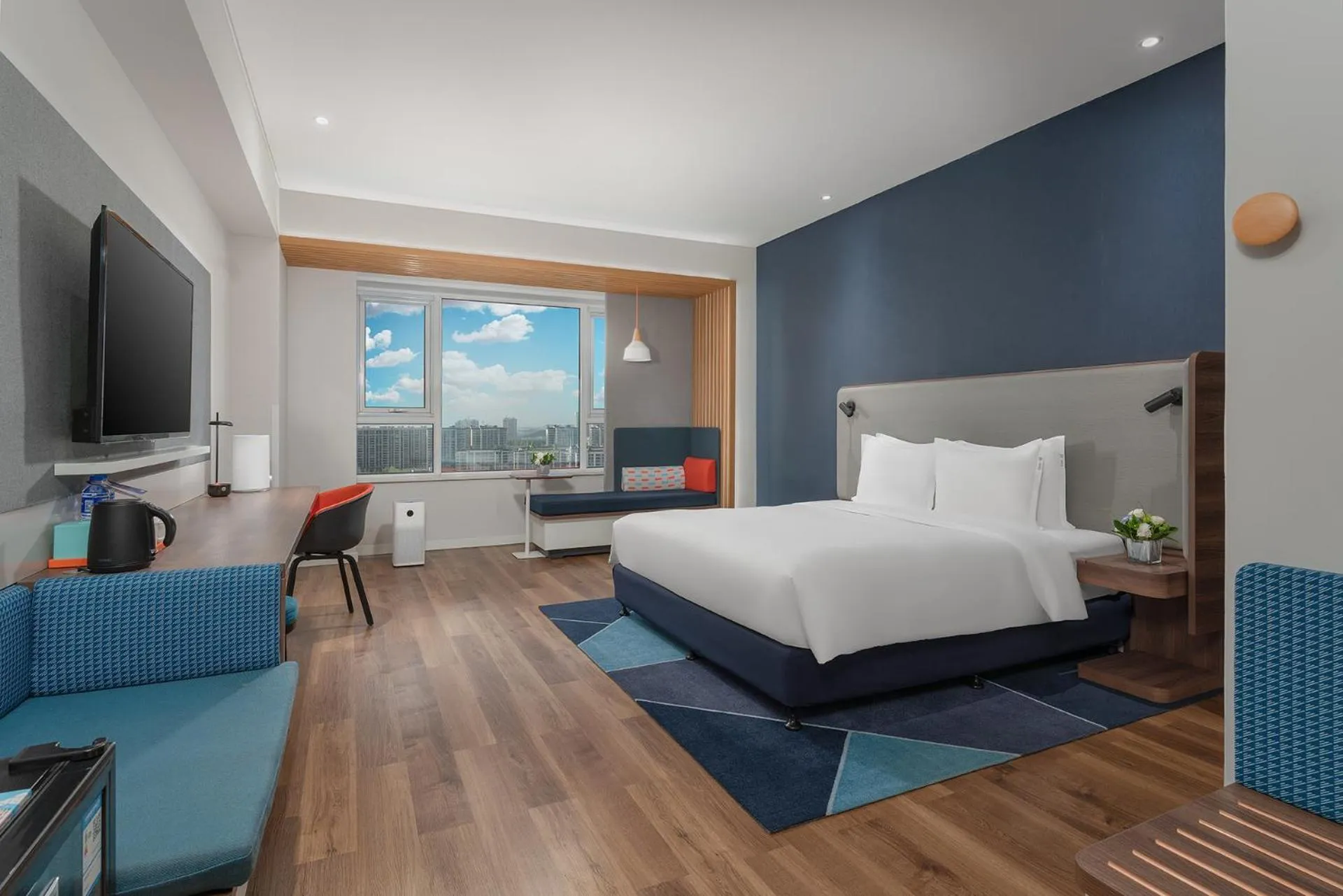 Bed in Holiday Inn Express Yinchuan Downtown by IHG