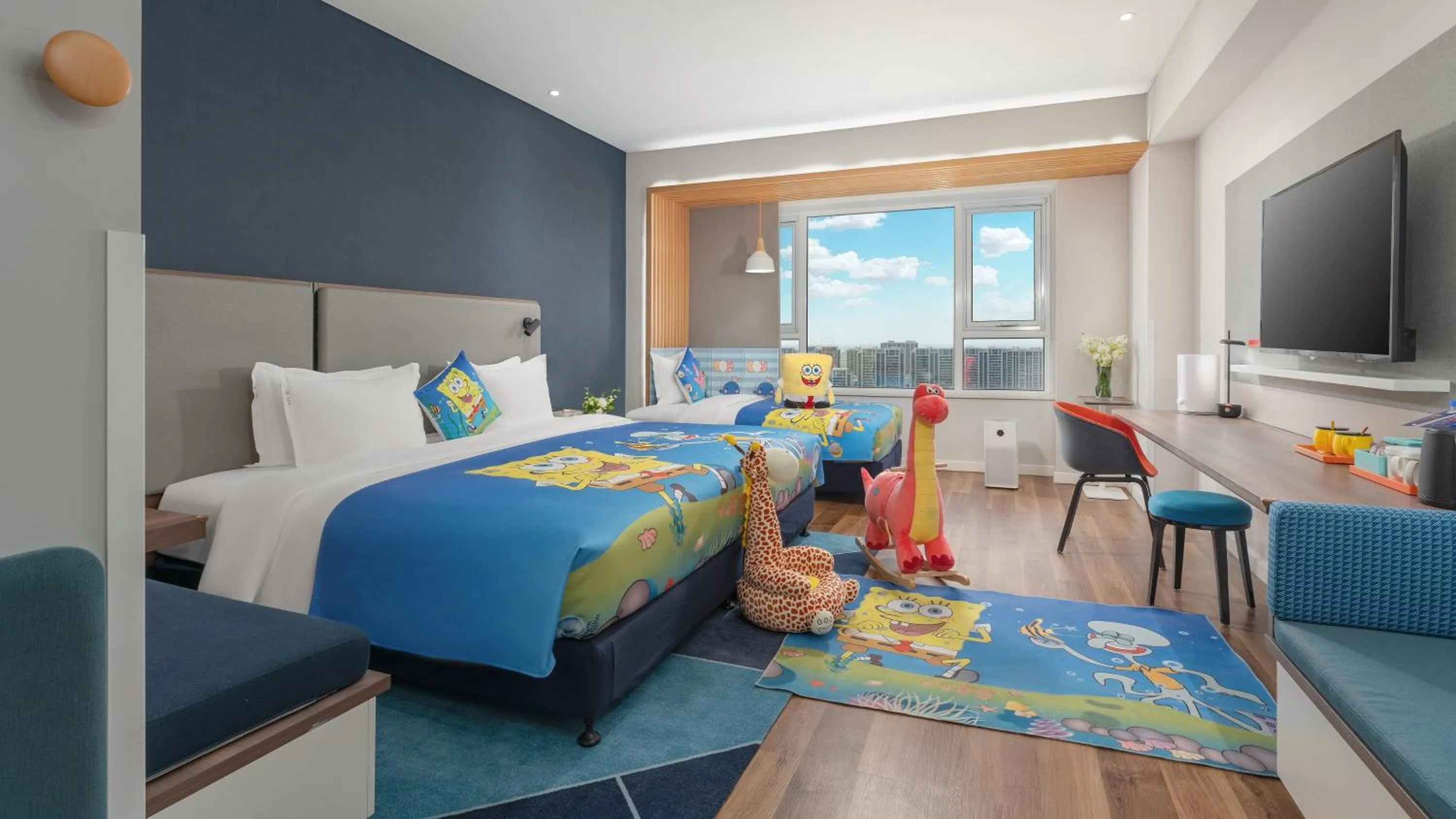 Photo of the whole room, Bed in Holiday Inn Express Yinchuan Downtown by IHG