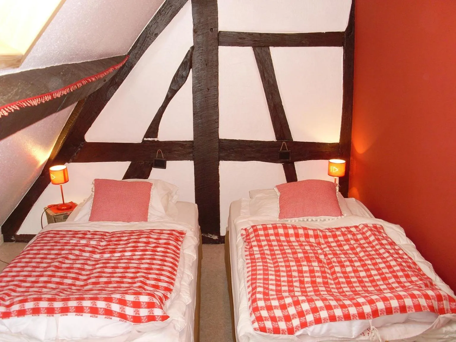 Bedroom, Bed in Gîtes et chambres d'hôtes Maison Ungerer