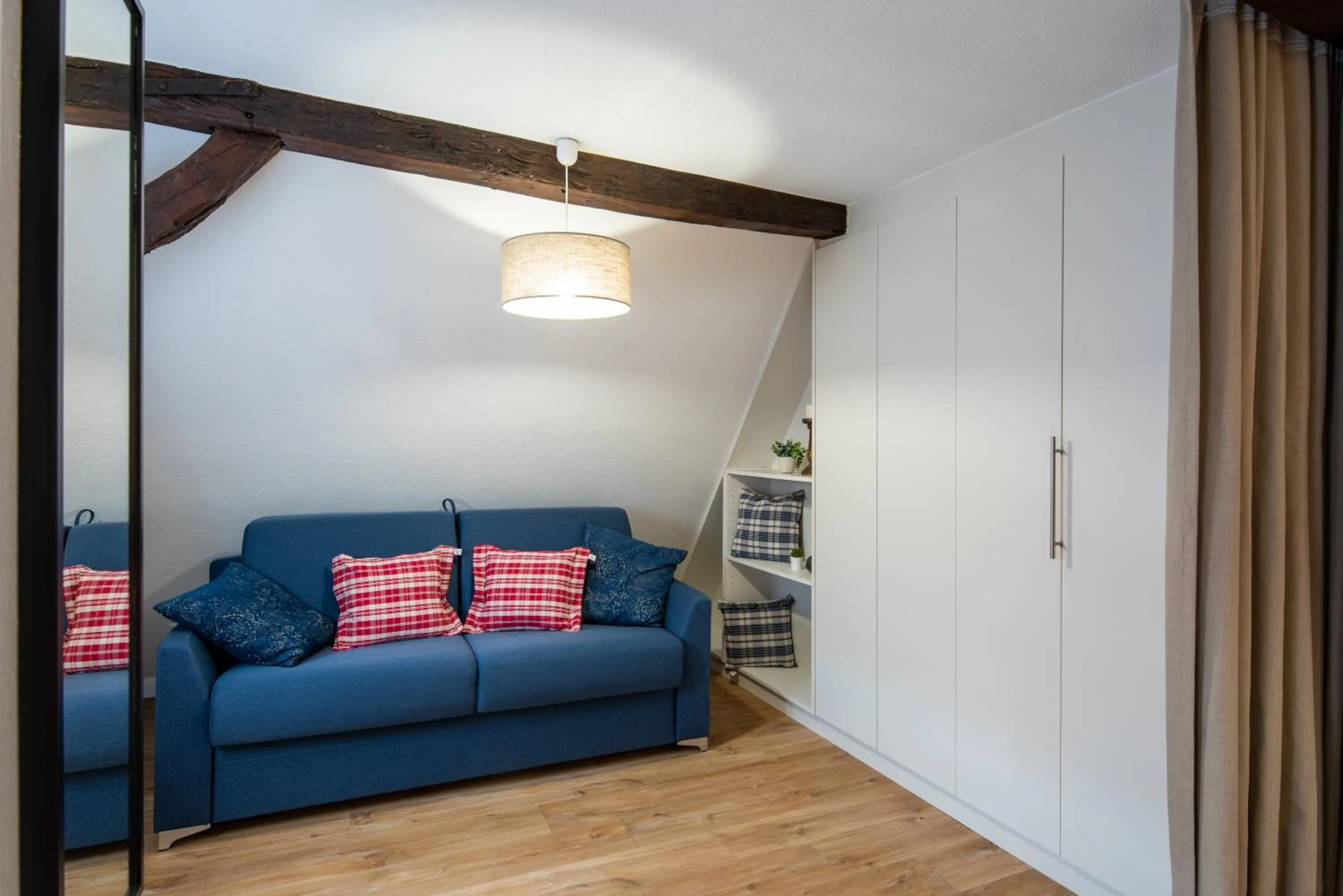 Seating area in Gîtes et chambres d'hôtes Maison Ungerer