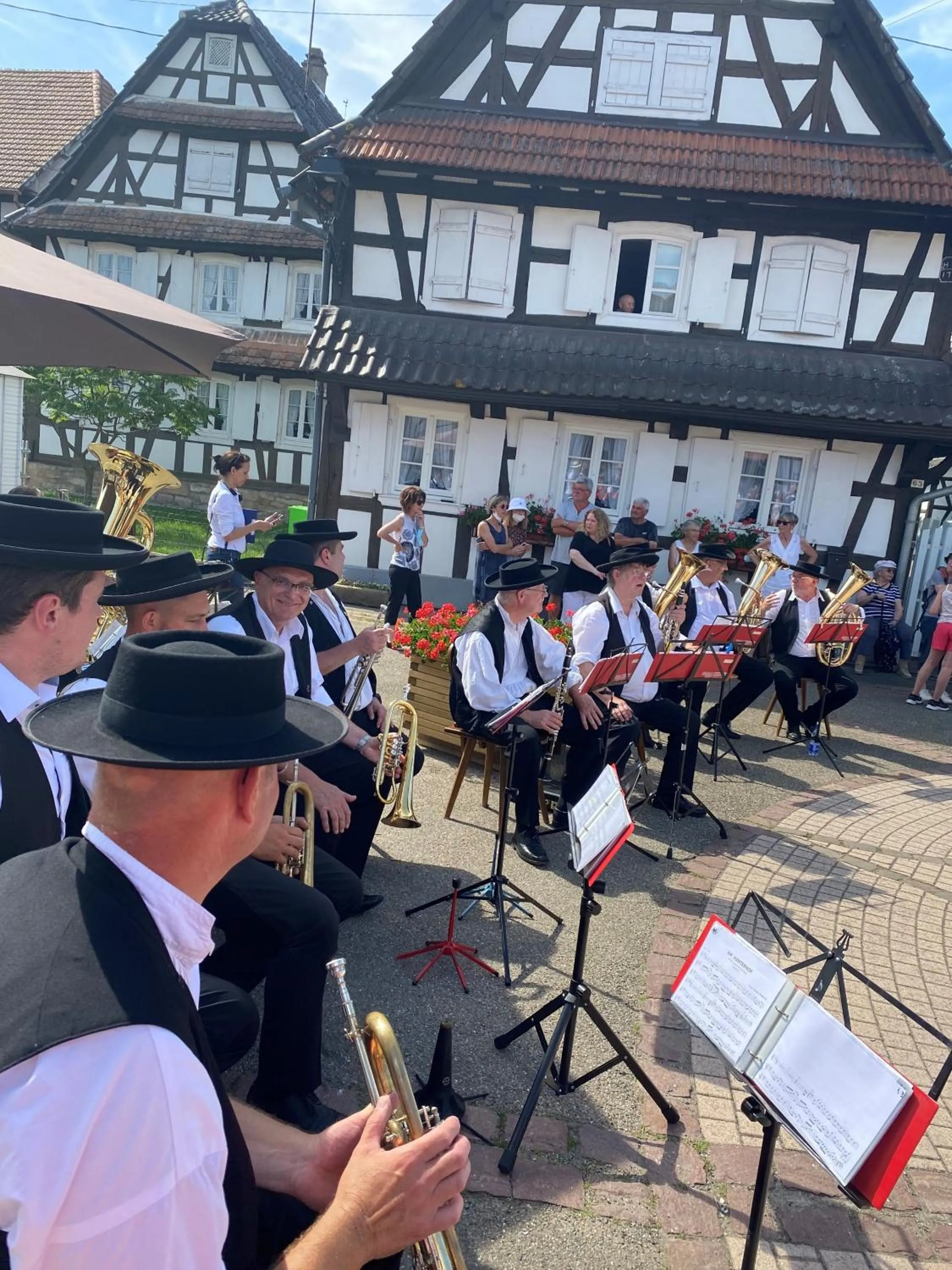 Evening entertainment in Gîtes et chambres d'hôtes Maison Ungerer