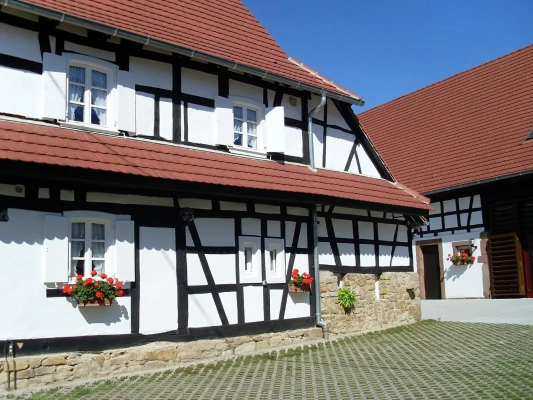 Parking in Gîtes et chambres d'hôtes Maison Ungerer