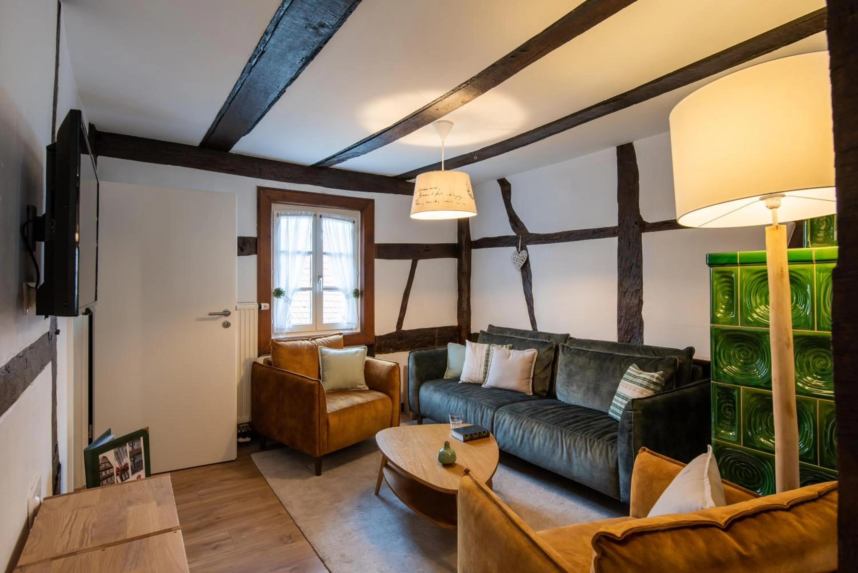Living room in Gîtes et chambres d'hôtes Maison Ungerer