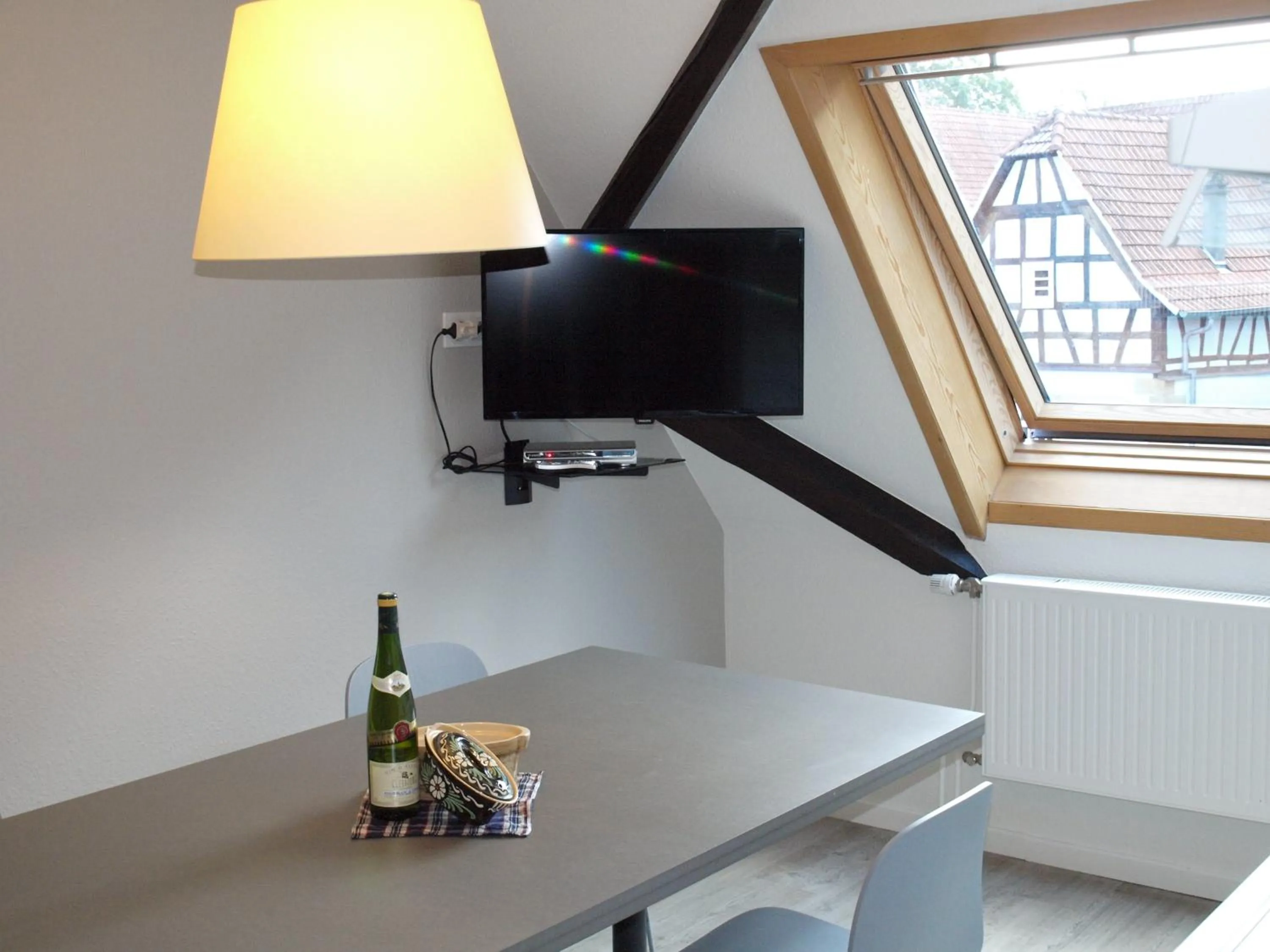 Dining area in Gîtes et chambres d'hôtes Maison Ungerer