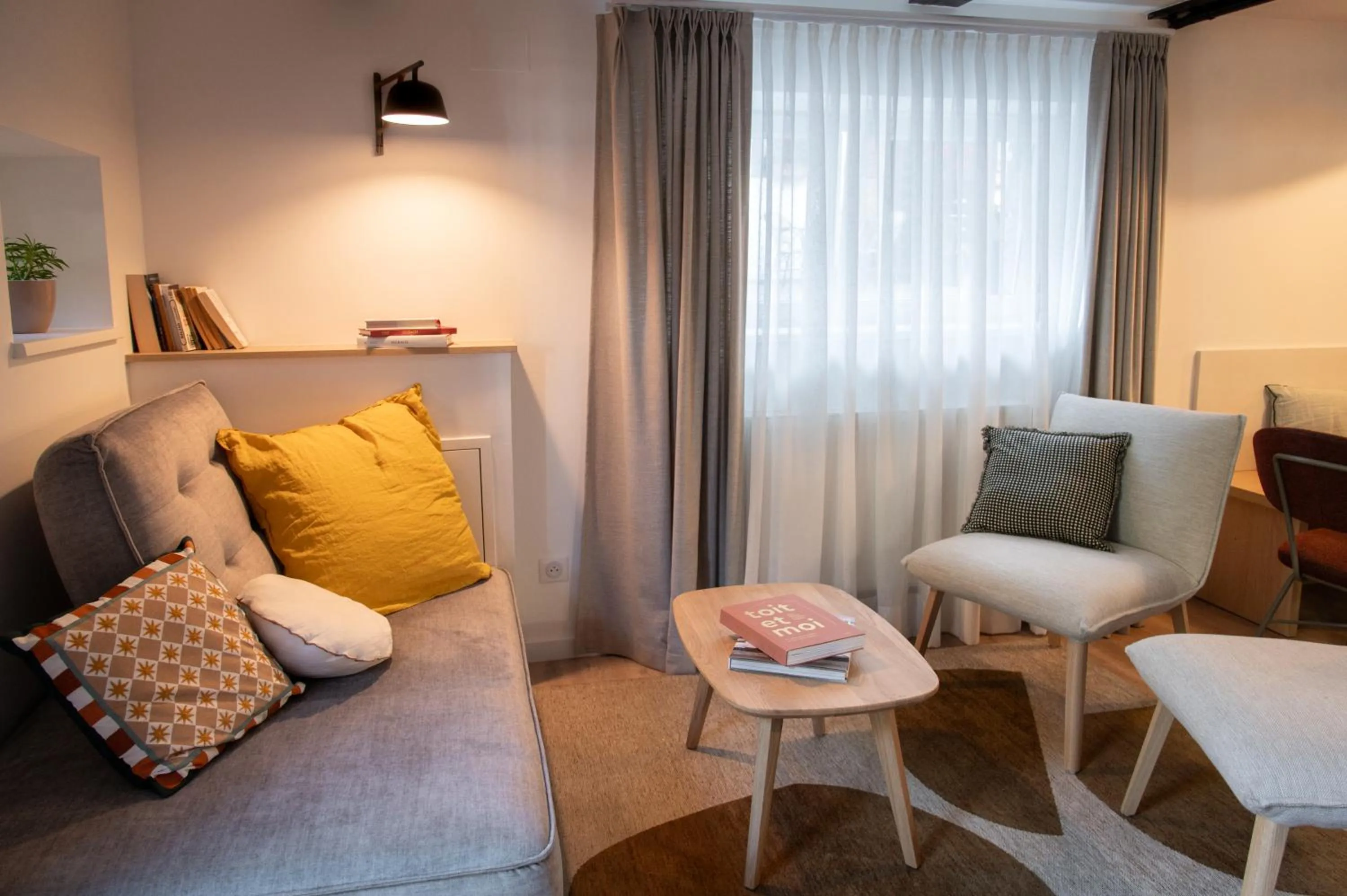 Living room in Gîtes et chambres d'hôtes Maison Ungerer