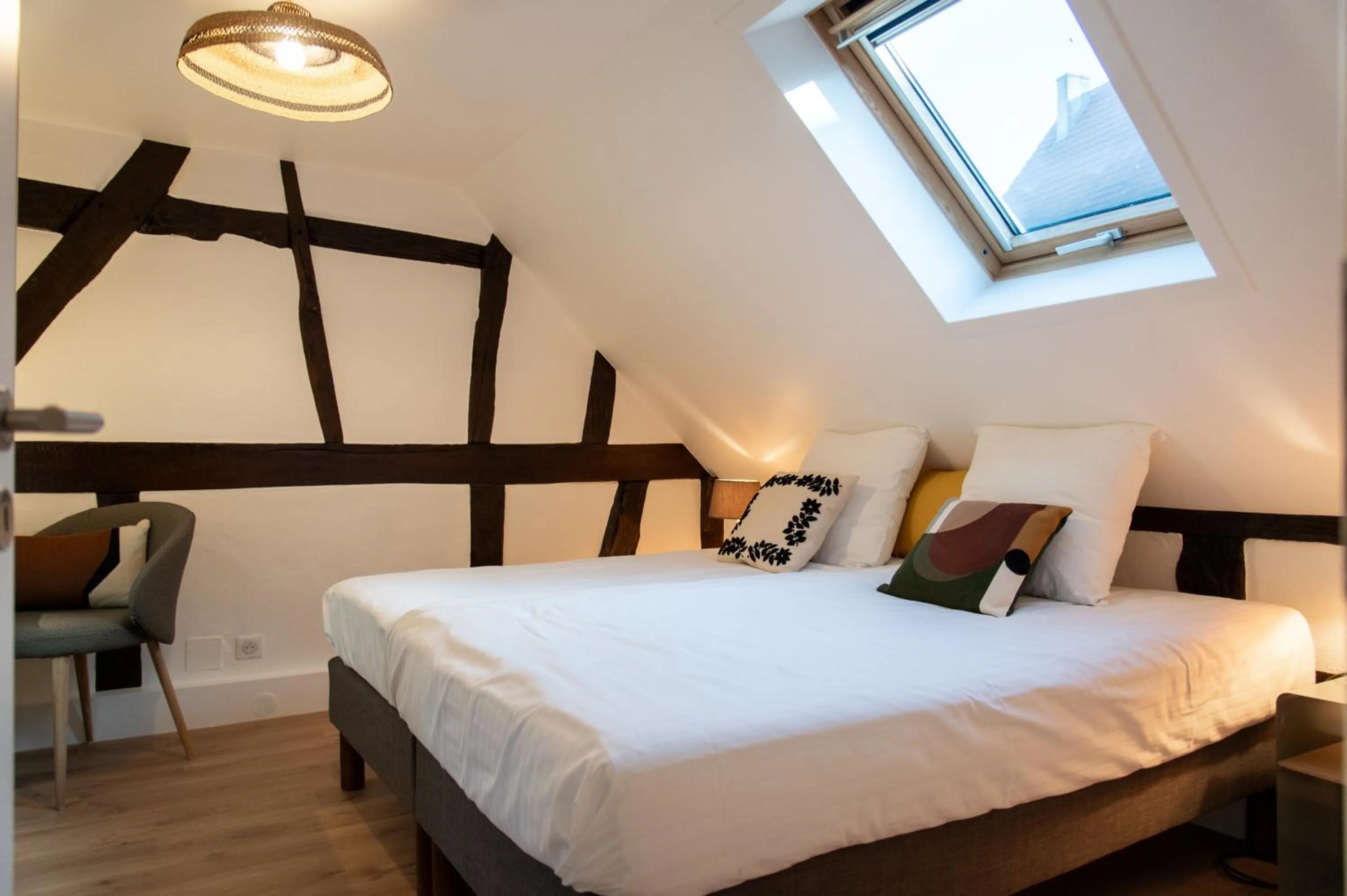 Photo of the whole room, Bed in Gîtes et chambres d'hôtes Maison Ungerer