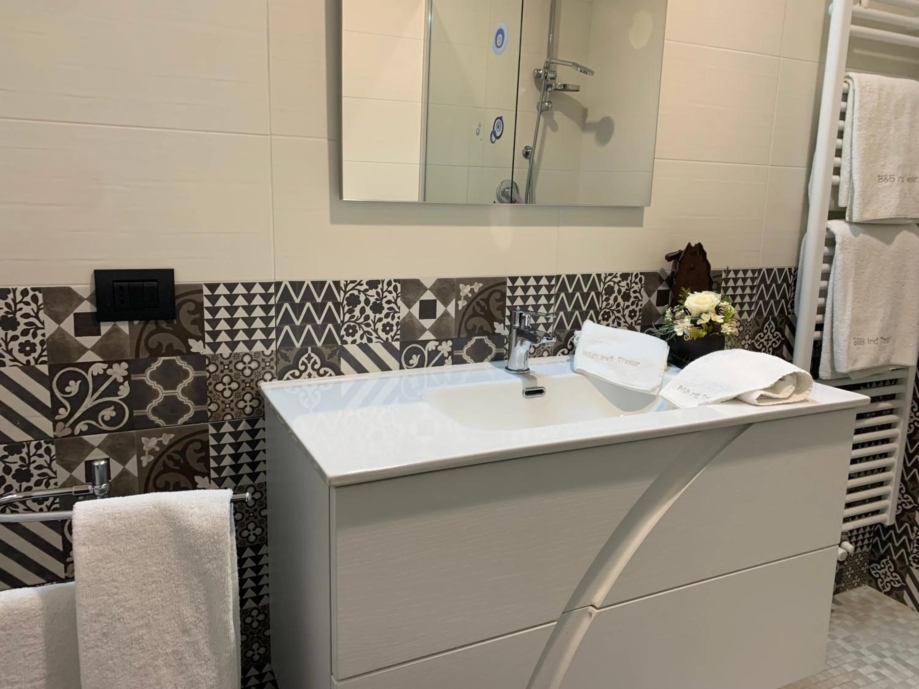 Bathroom in Bed & Breakfast Indi Thelar