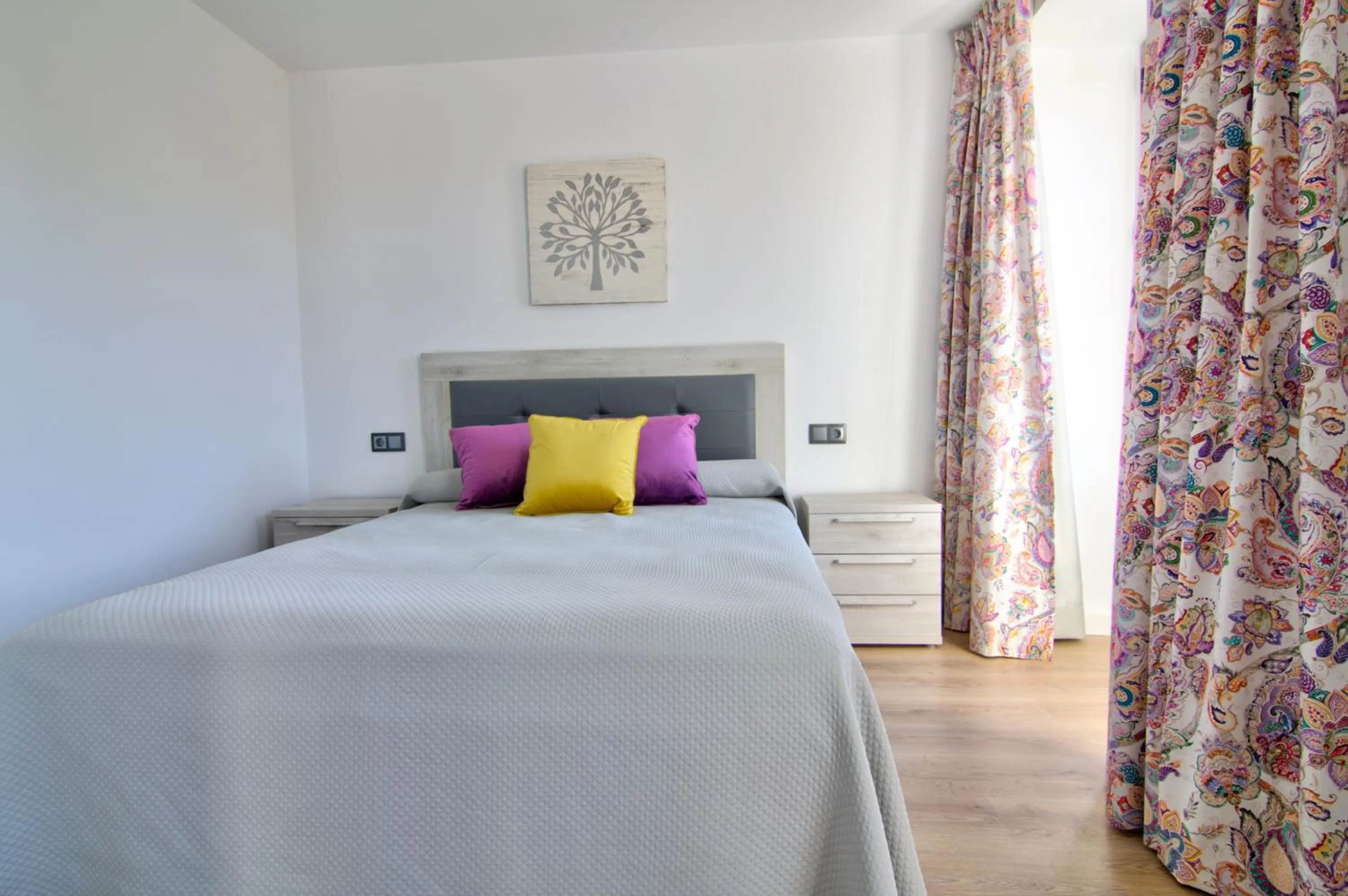 Bed in Apartamentos Arenal