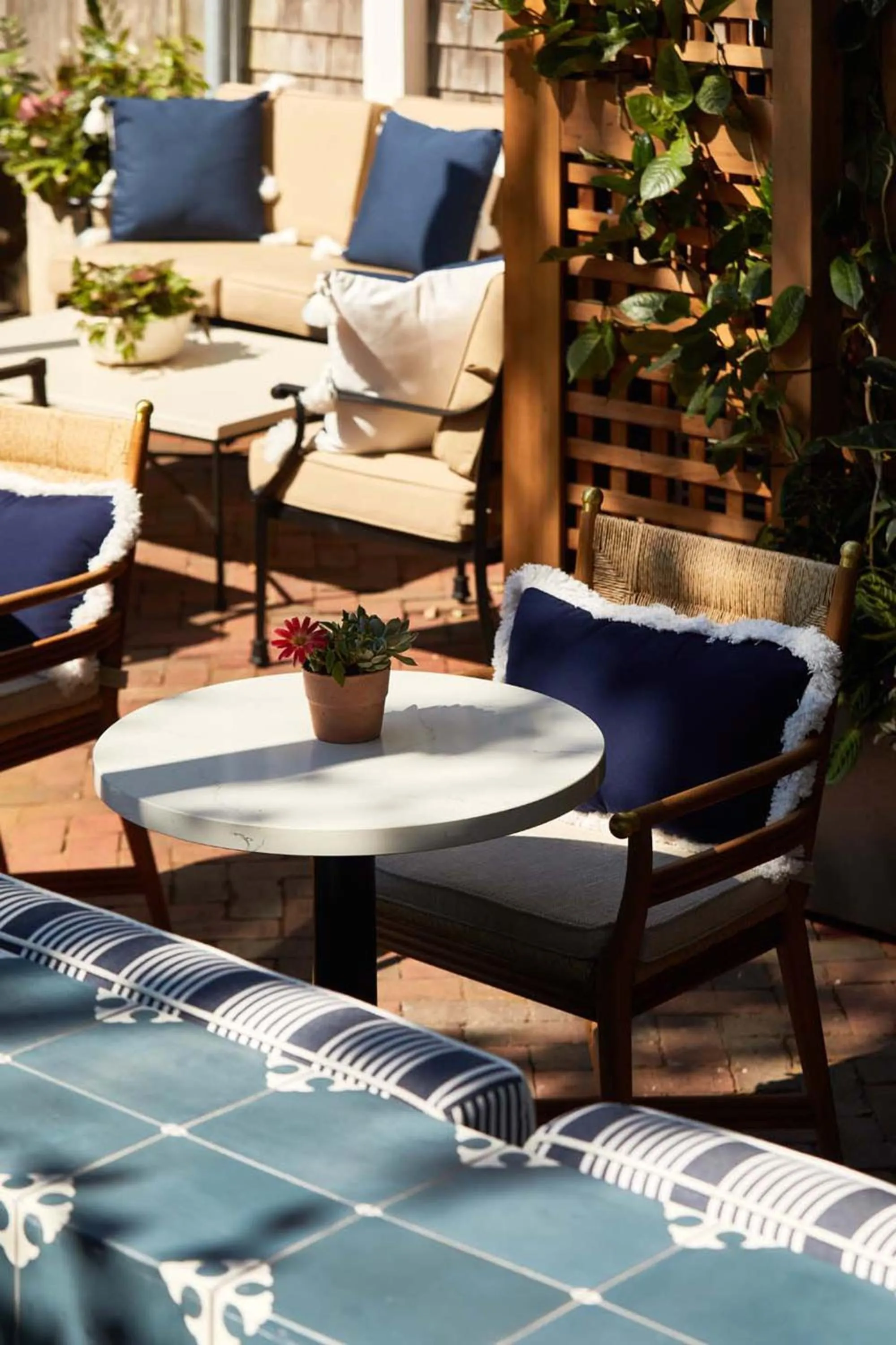 Balcony/Terrace in Blue Iris