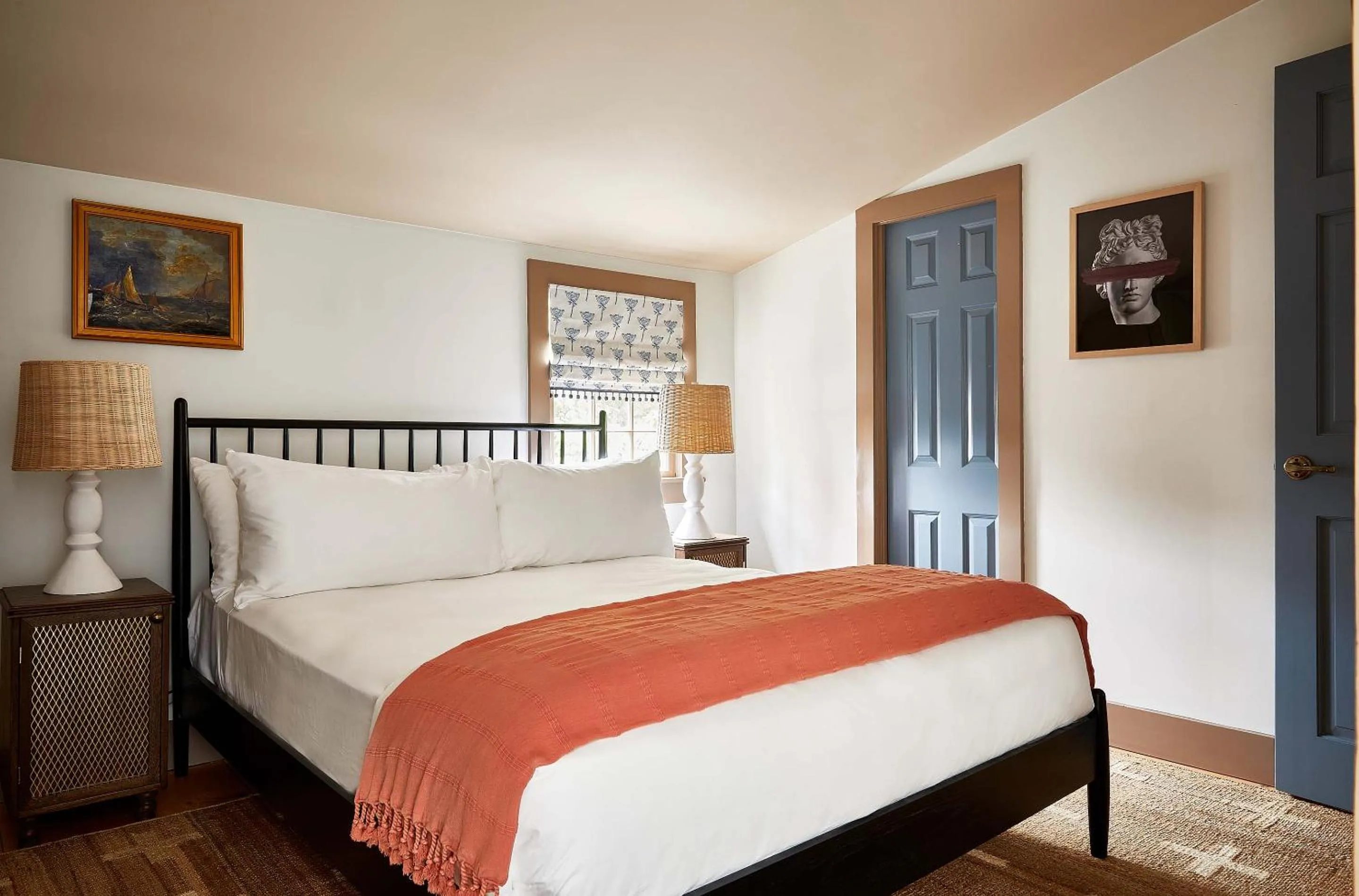 Bedroom in Blue Iris