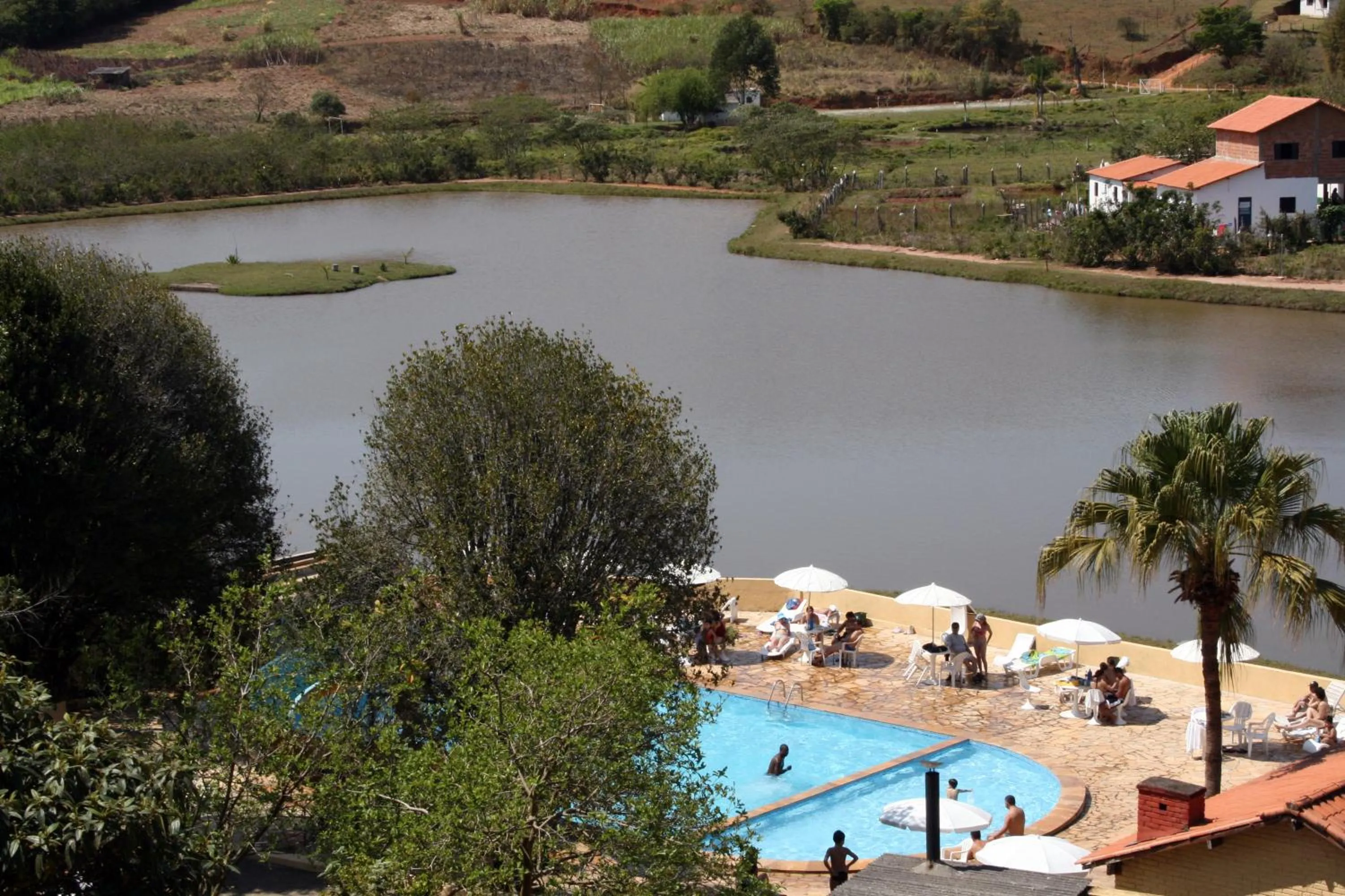 Lake view in Hotel Fazenda Vista Alegre