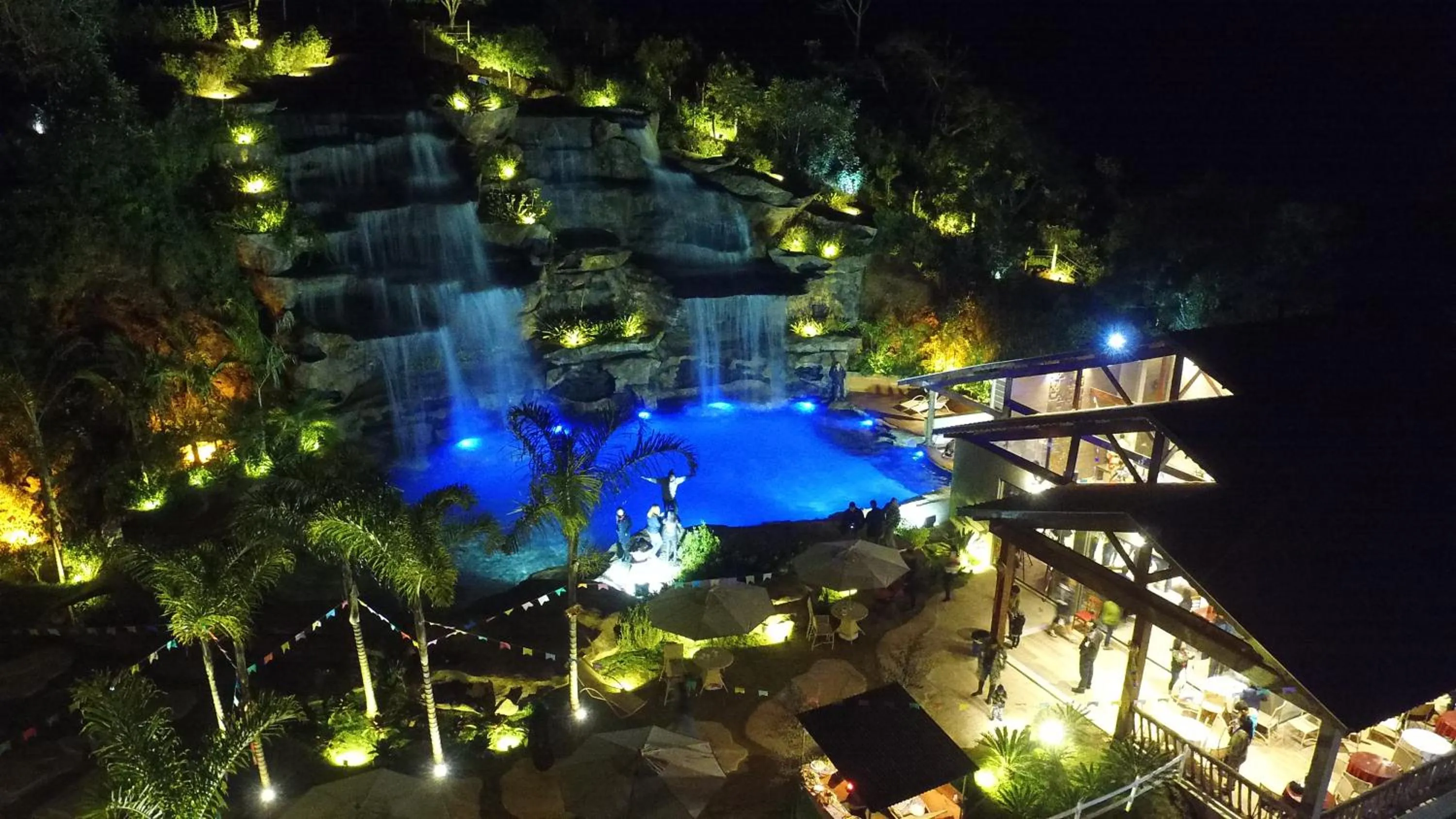 Pool view in Hotel Fazenda Vista Alegre