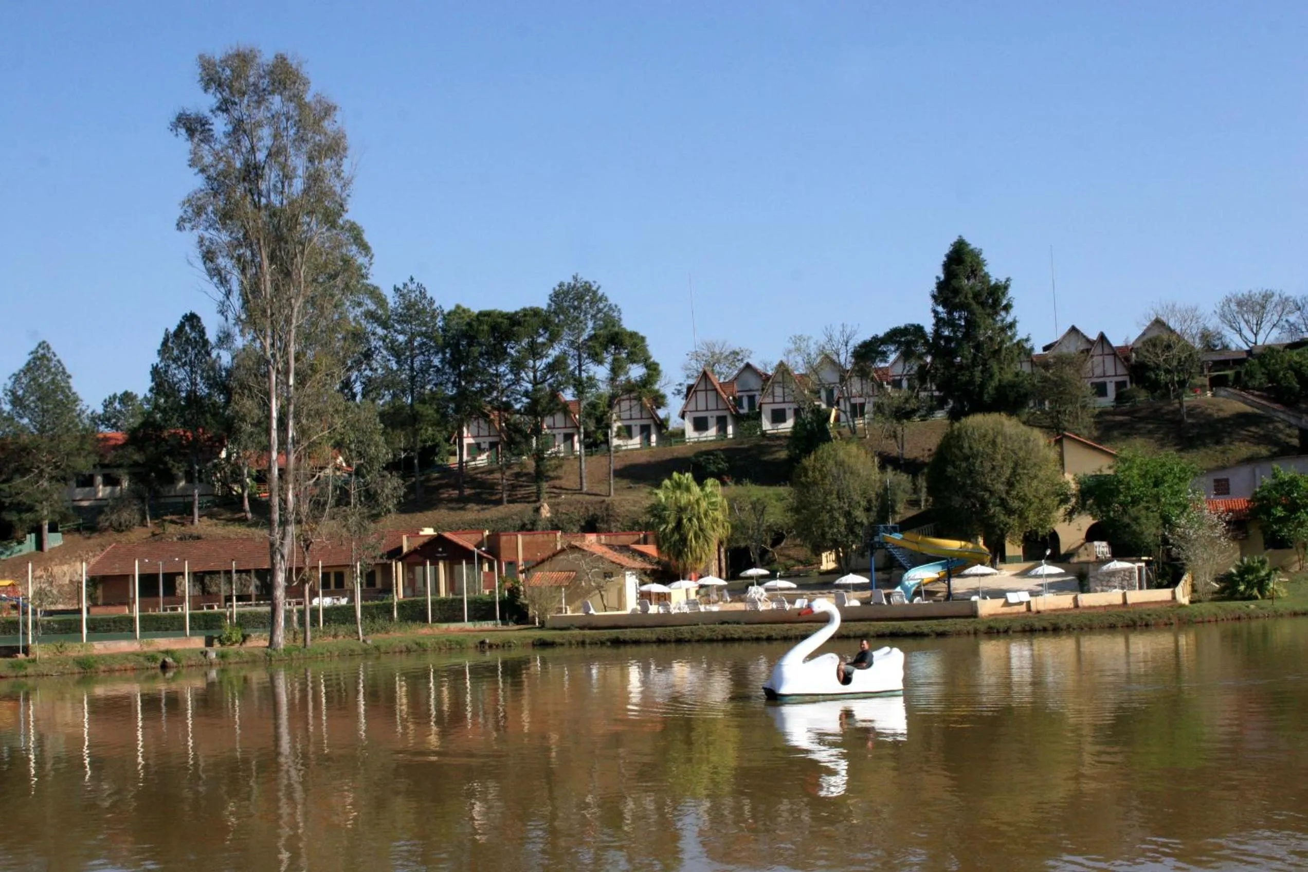Lake view in Hotel Fazenda Vista Alegre