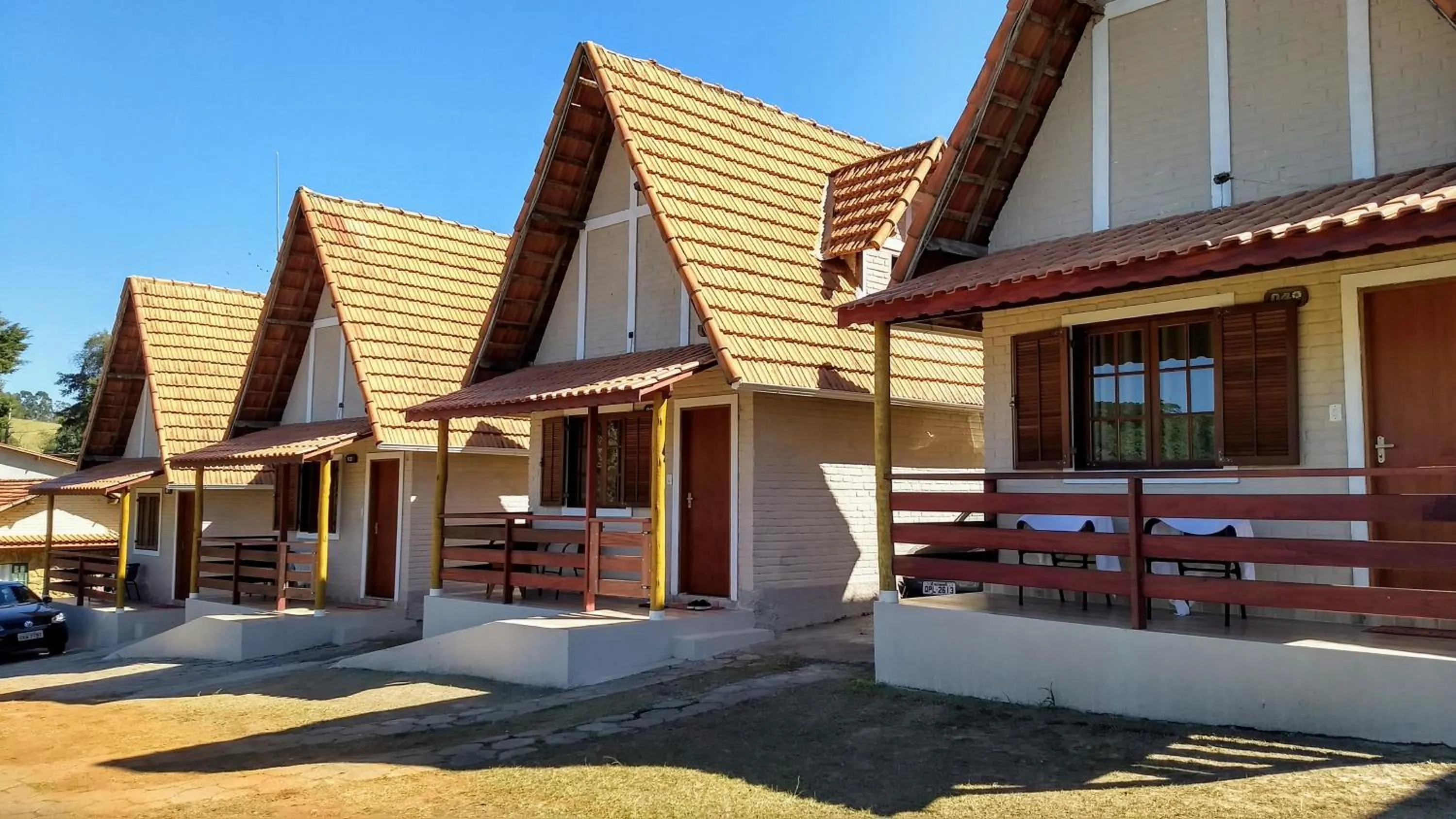 Property building in Hotel Fazenda Vista Alegre