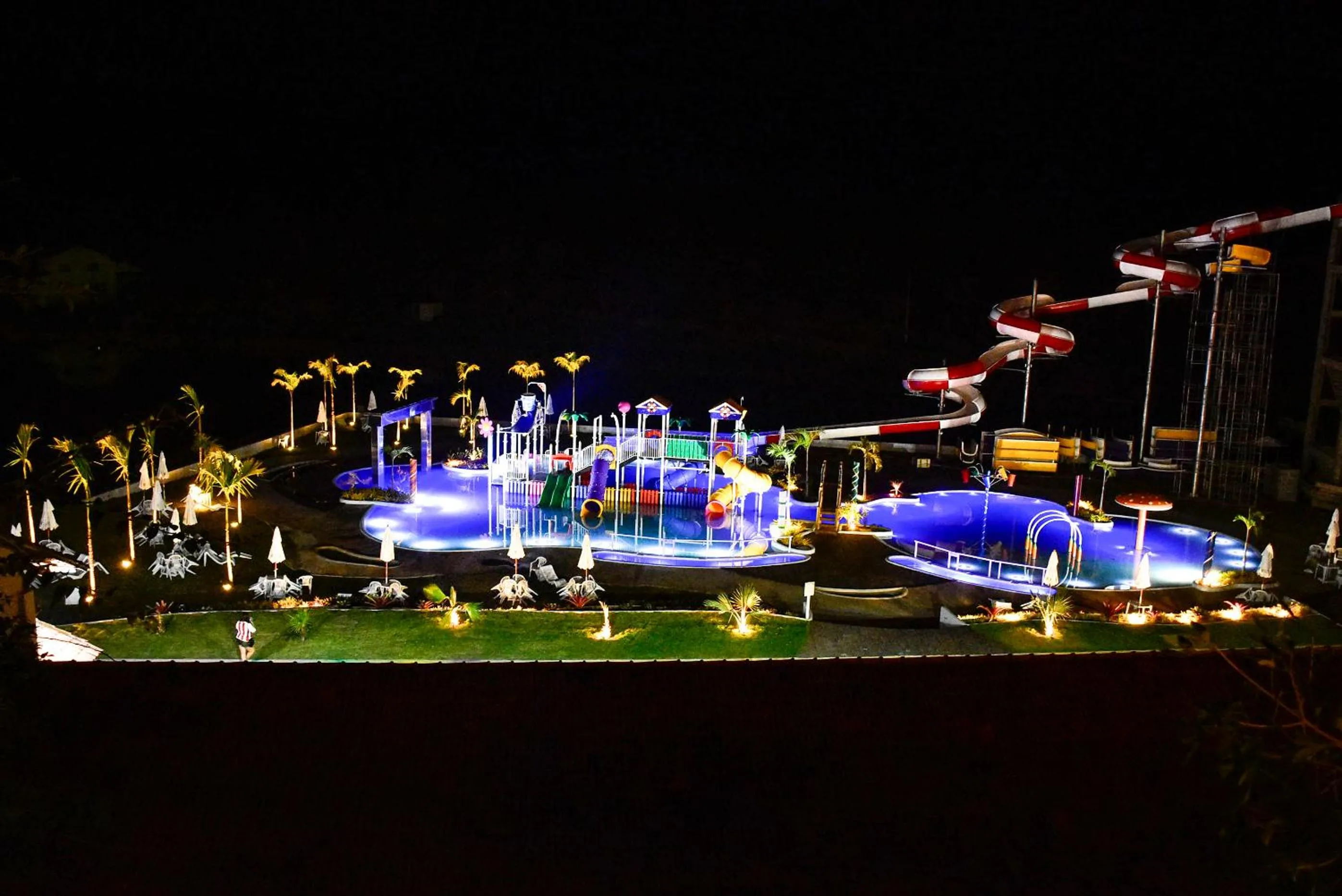 Aqua park in Hotel Fazenda Vista Alegre