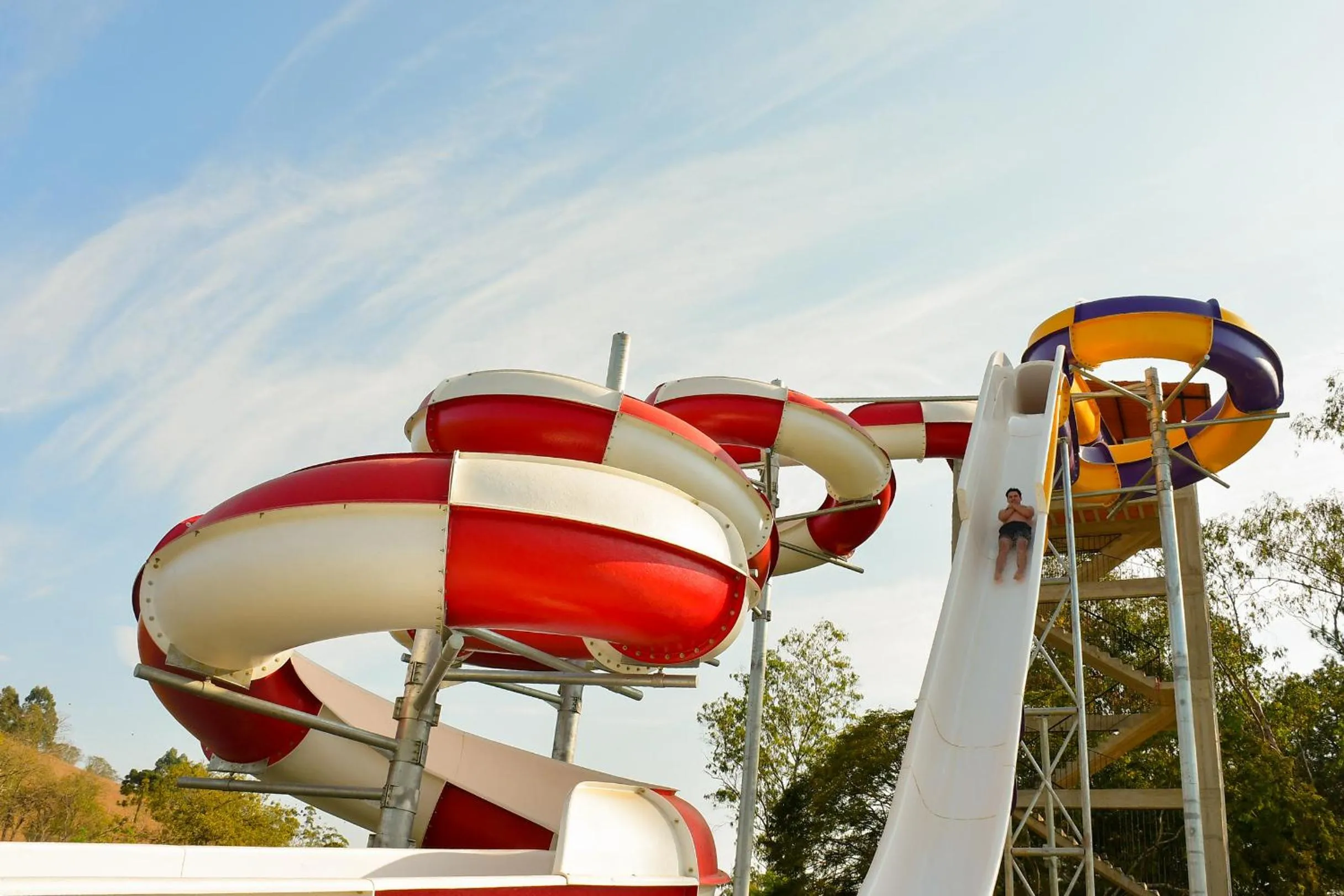 Aqua park in Hotel Fazenda Vista Alegre