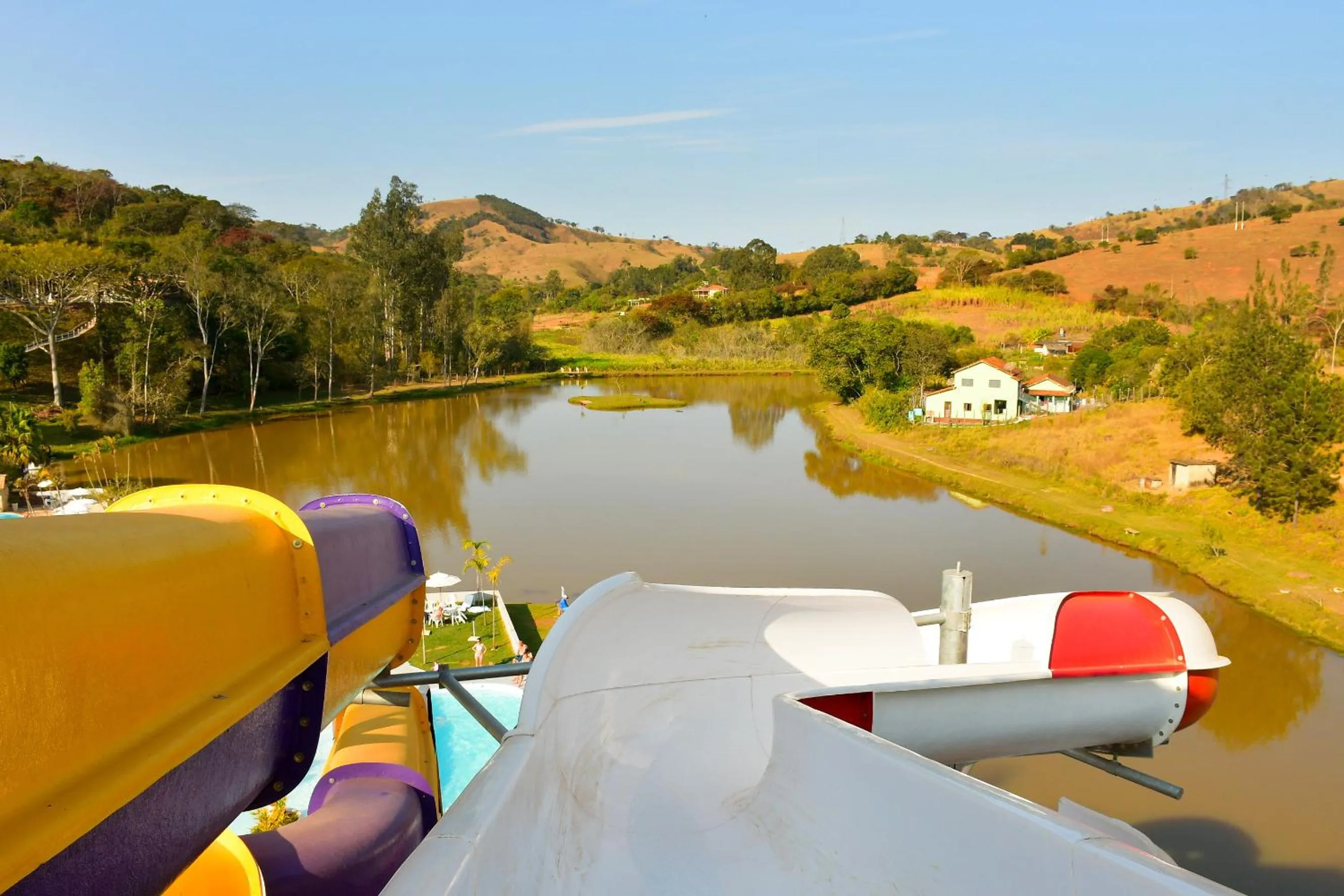 Aqua park in Hotel Fazenda Vista Alegre