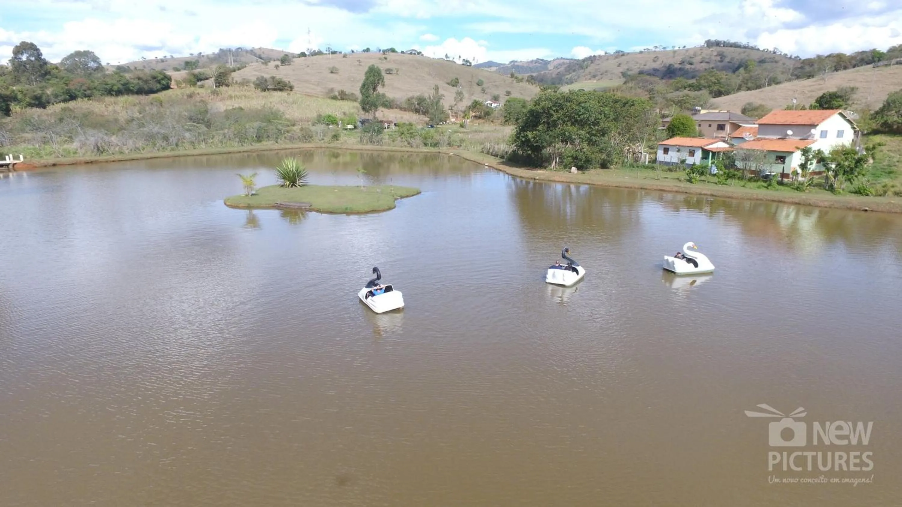 Lake view in Hotel Fazenda Vista Alegre