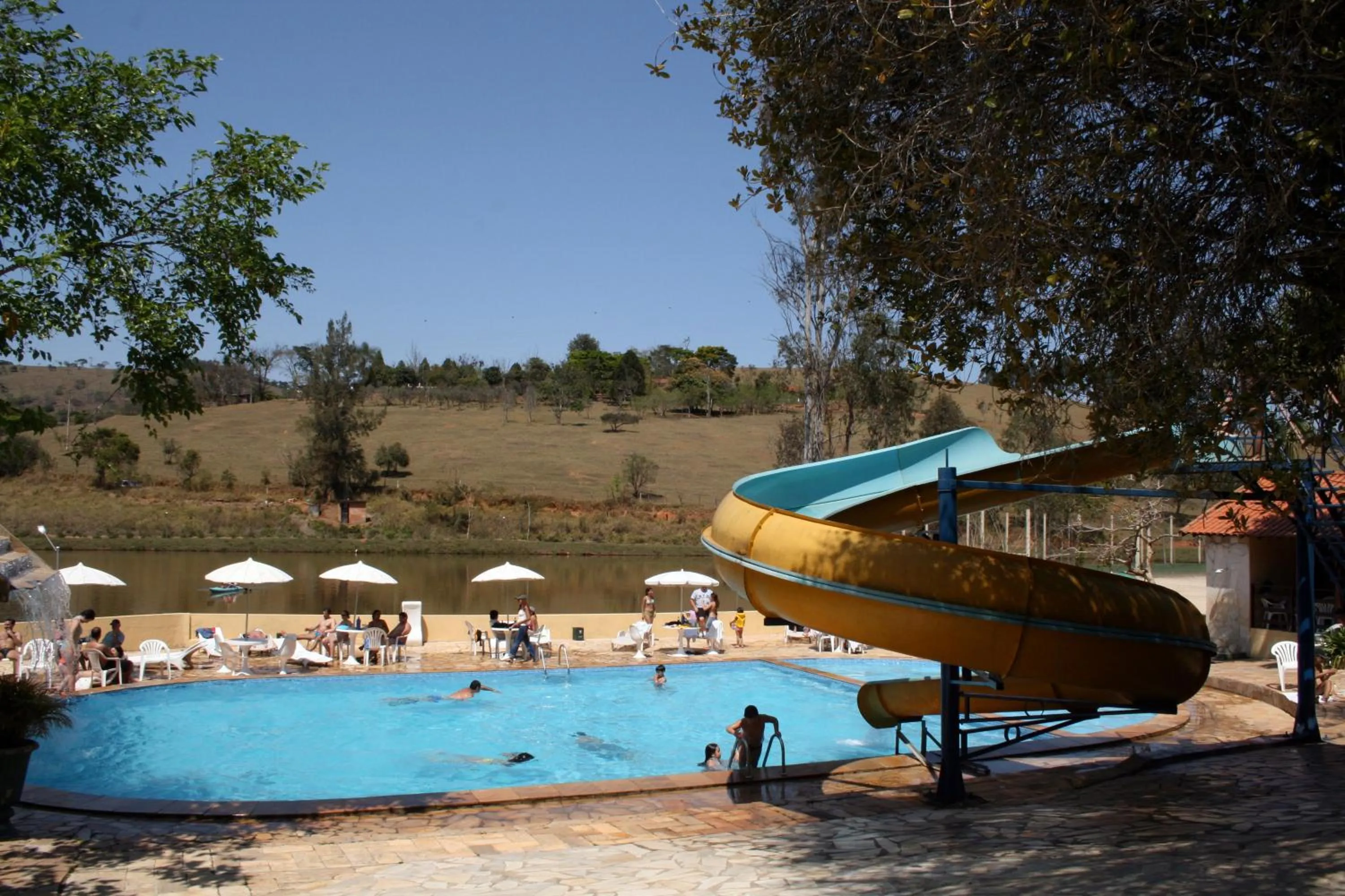 Aqua park in Hotel Fazenda Vista Alegre