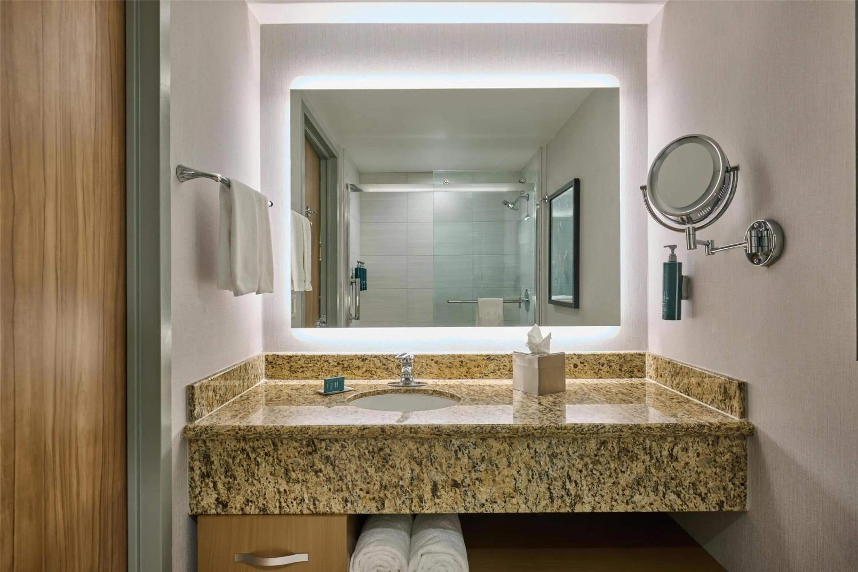 Bathroom in Hotel Zessa Orange County Airport, a DoubleTree by Hilton