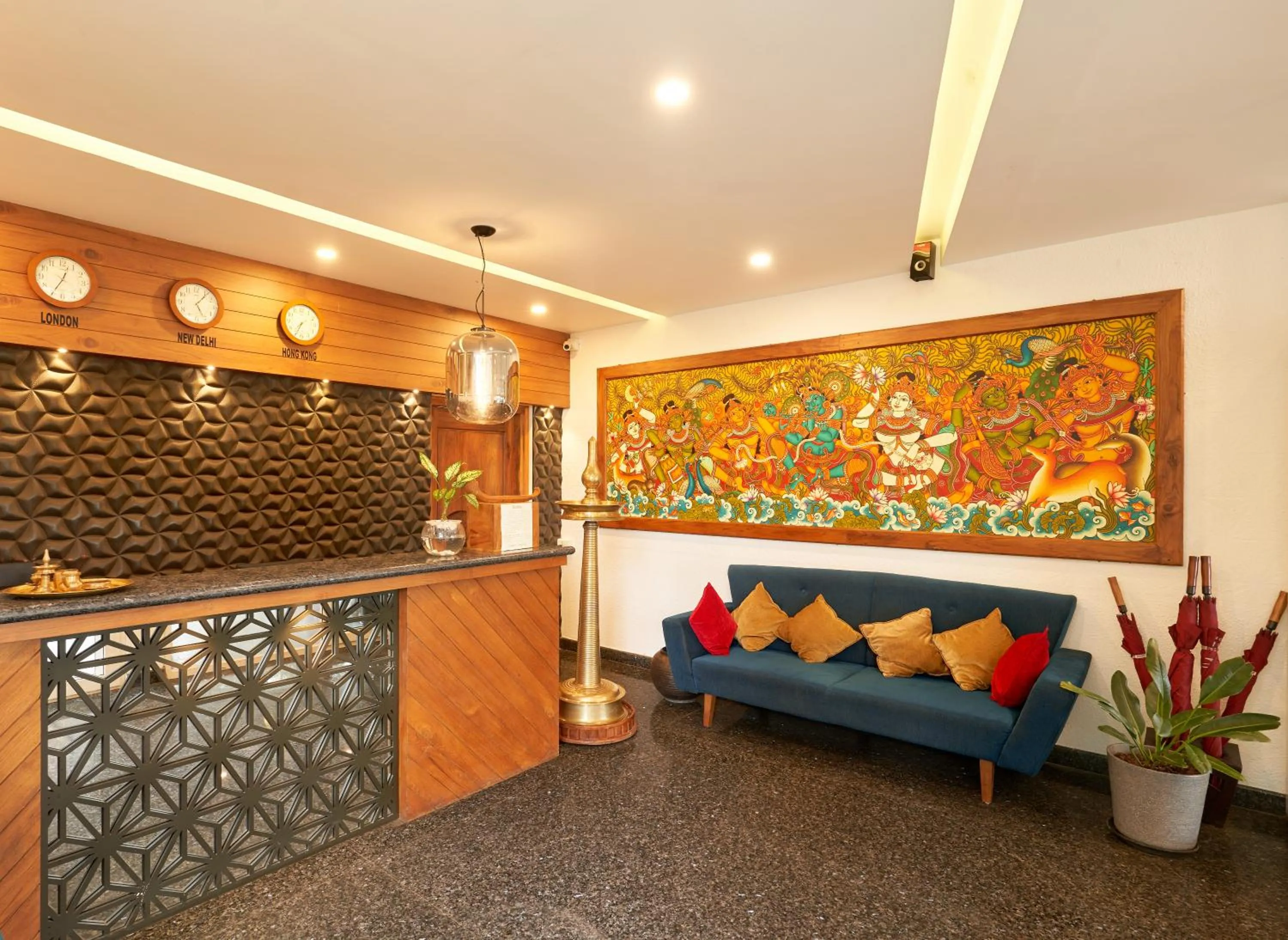 Lobby or reception in Haze and Kites Resort Munnar