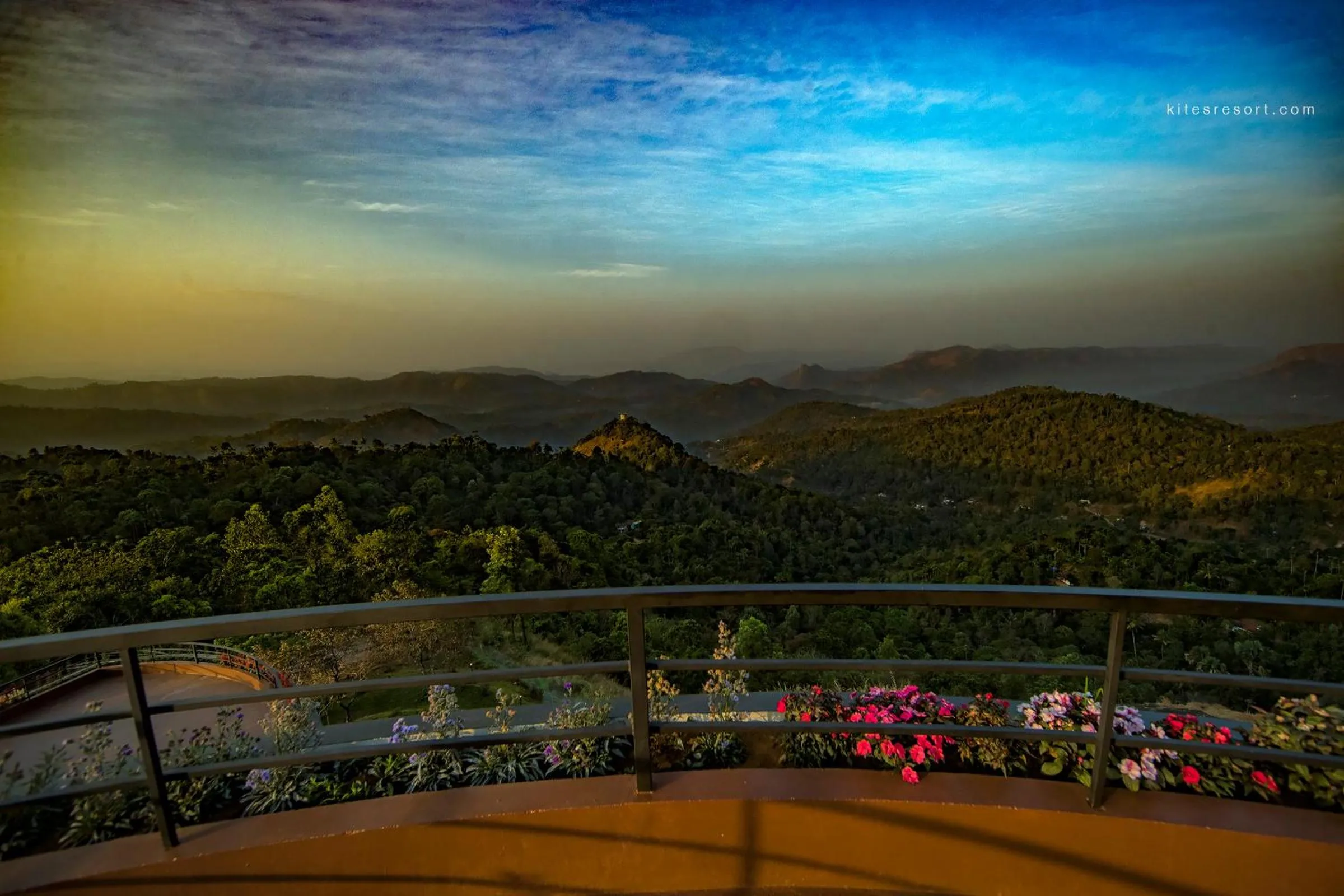 Balcony/Terrace in Haze and Kites Resort Munnar