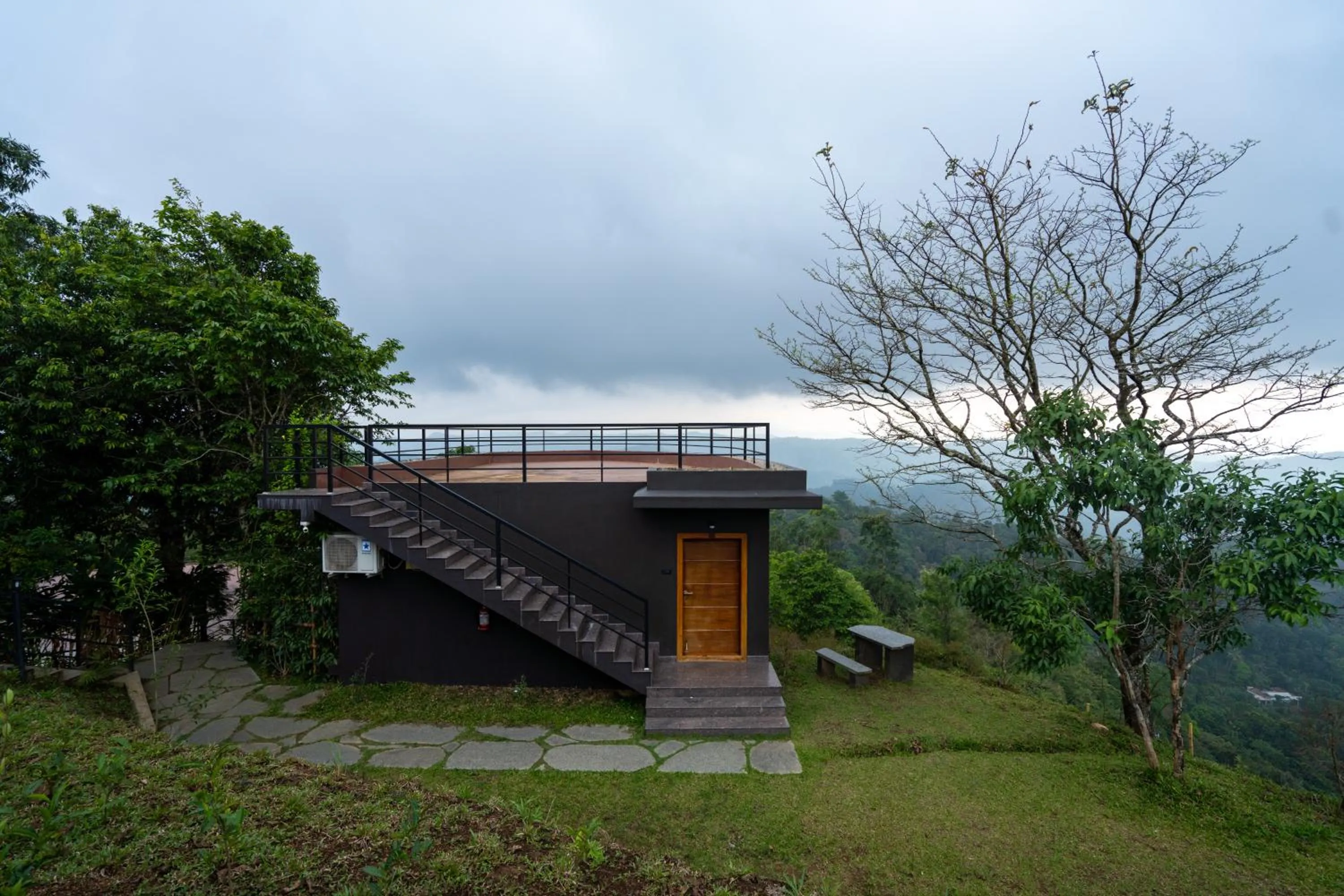 Property building in Haze and Kites Resort Munnar