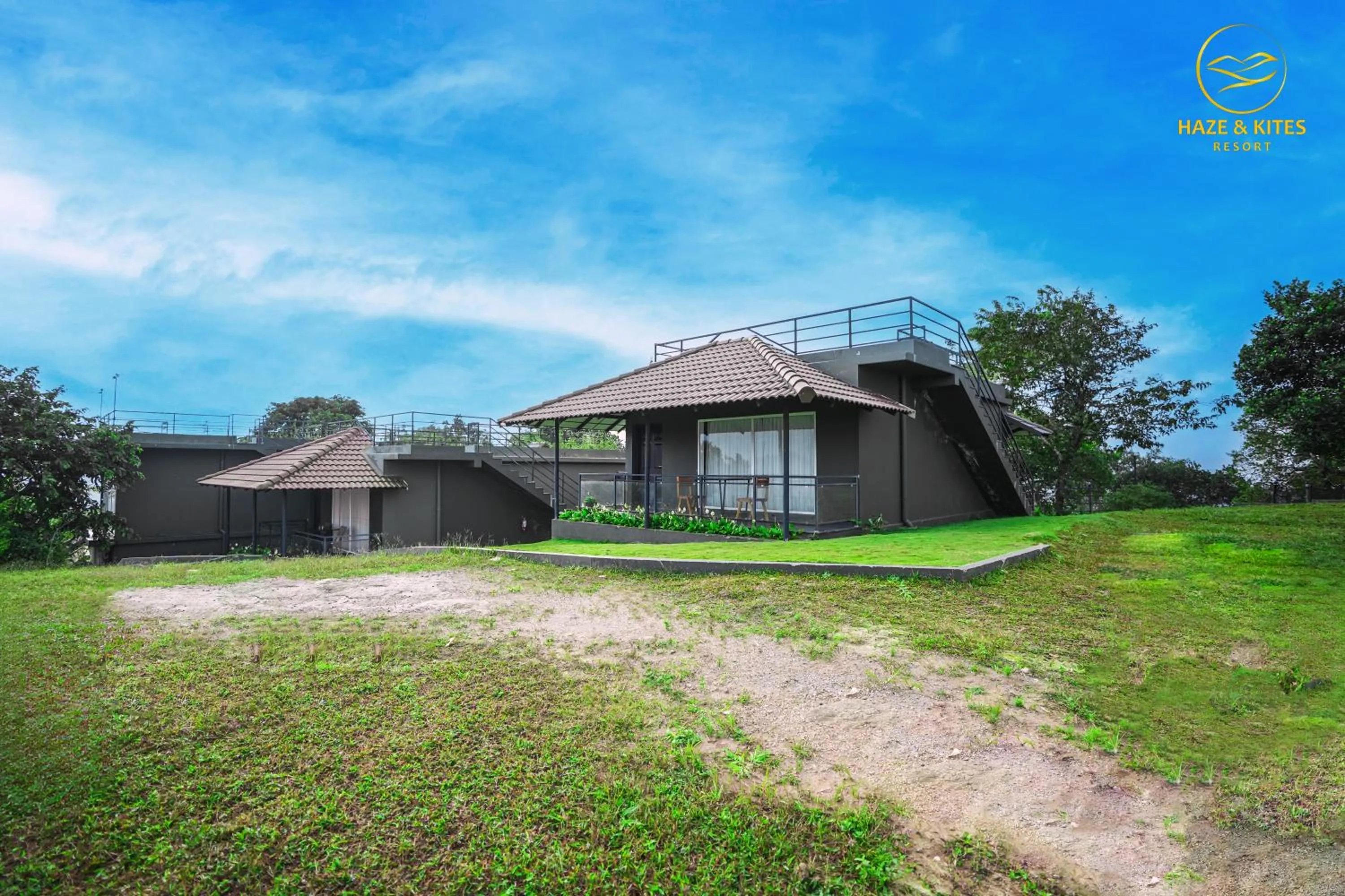 Property building in Haze and Kites Resort Munnar