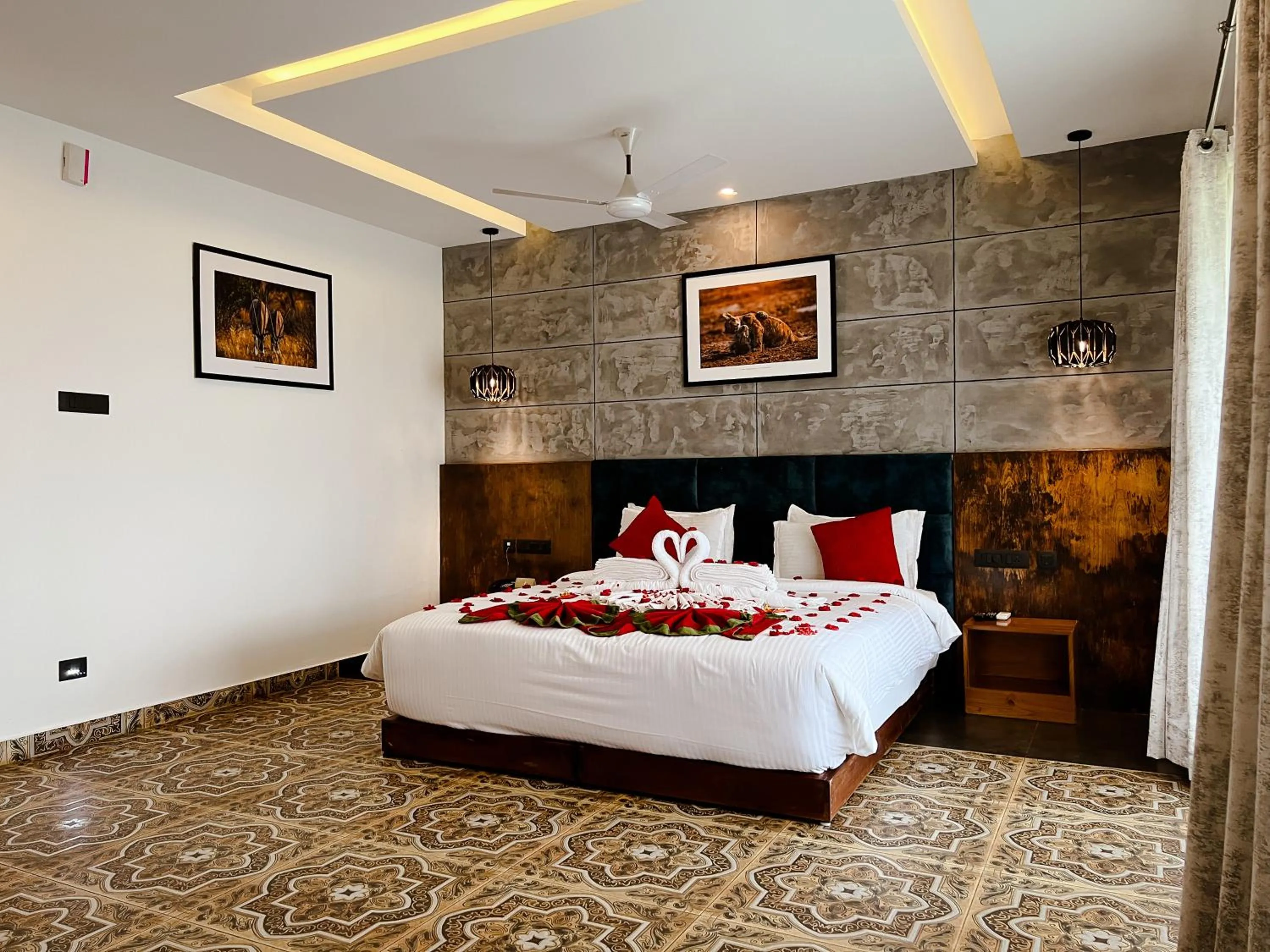 Bedroom, Bed in Haze and Kites Resort Munnar