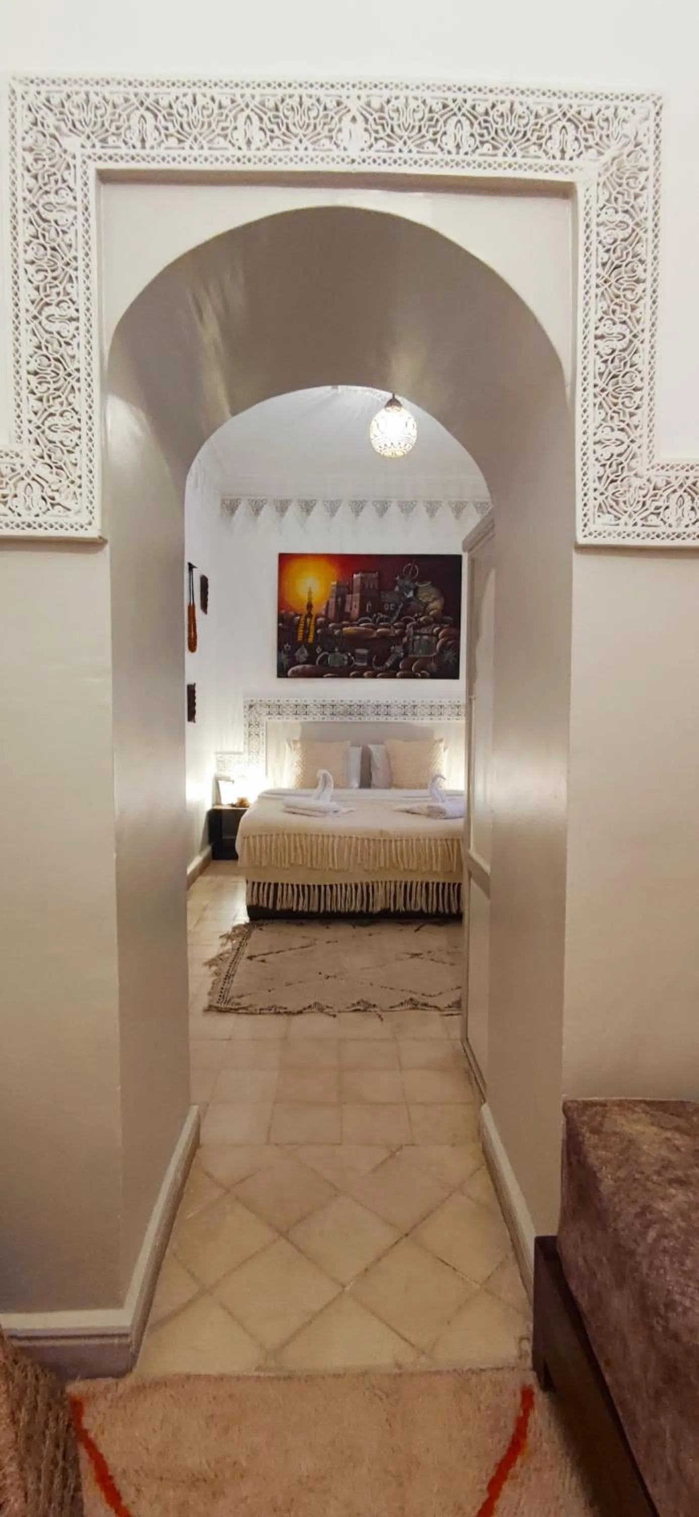 Decorative detail in Riad Kech Soul Boutique & Spa