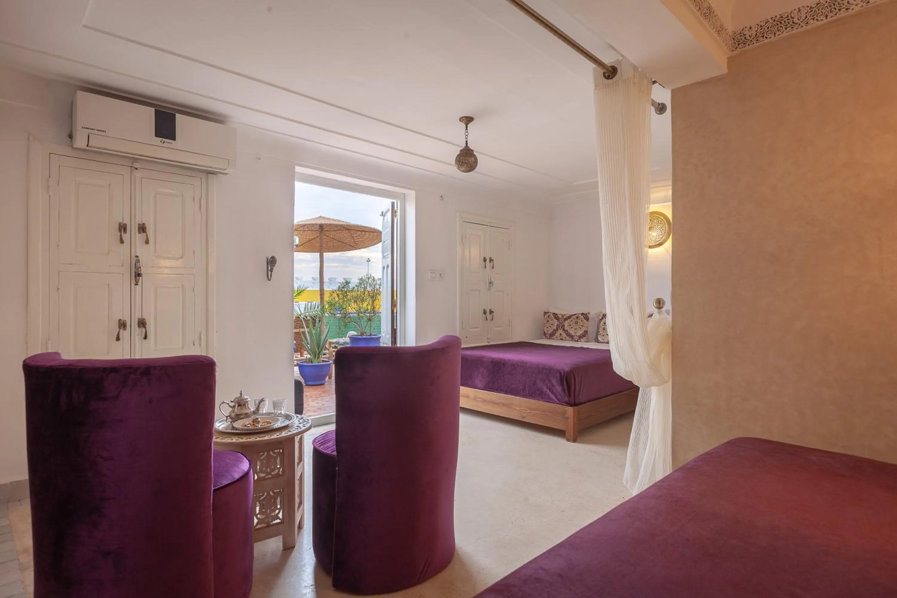 Photo of the whole room, Bed in Riad Kech Soul Boutique & Spa