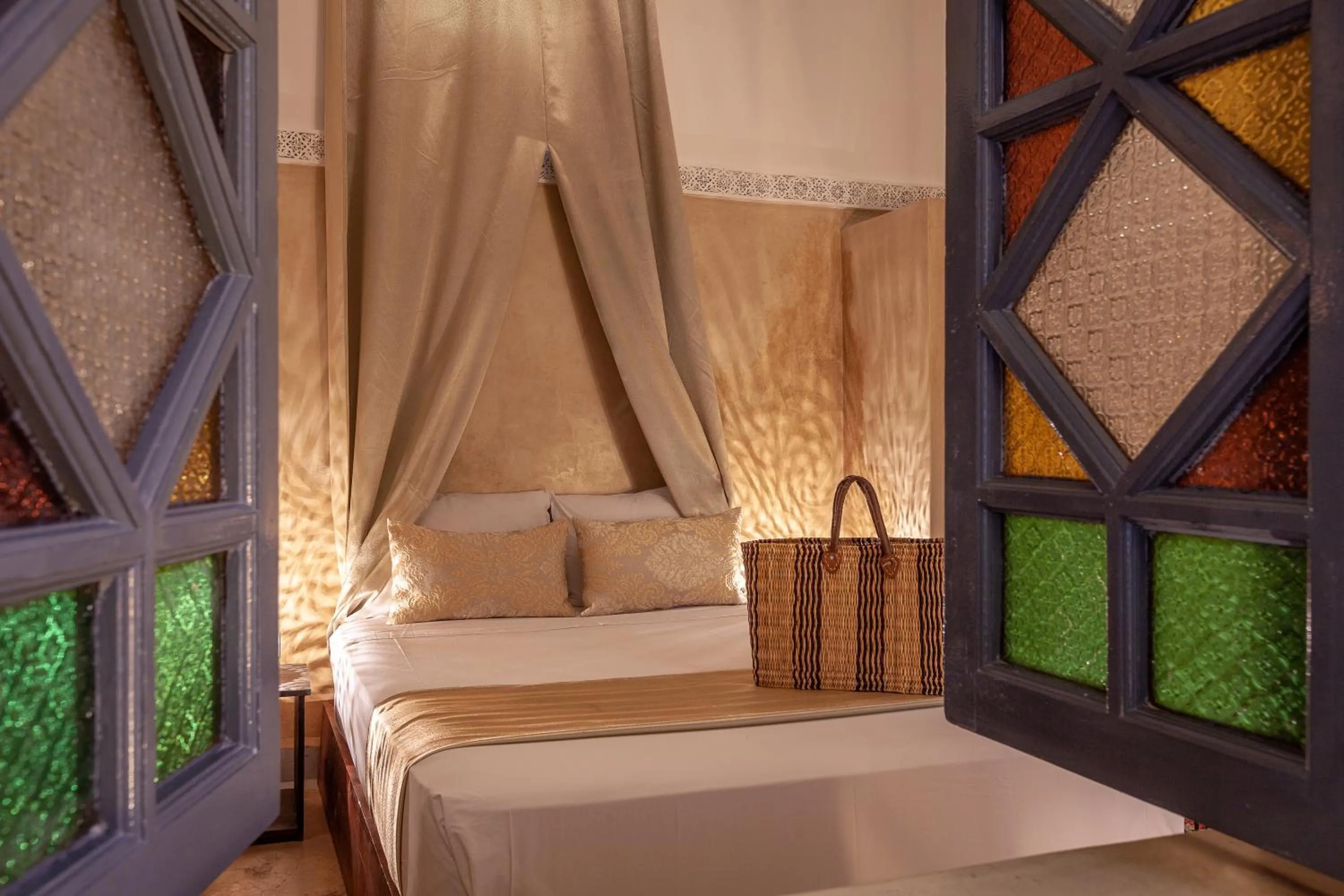 Bed in Riad Kech Soul Boutique & Spa