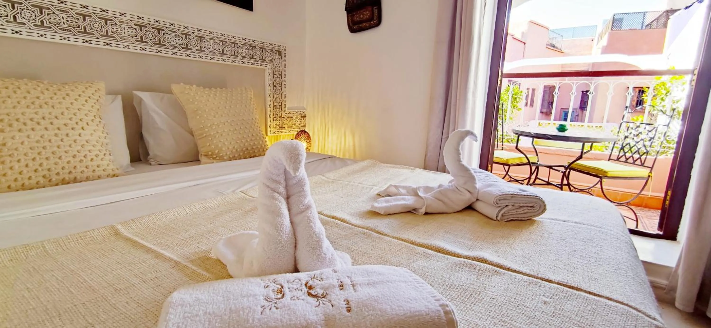 Bed in Riad Kech Soul Boutique & Spa