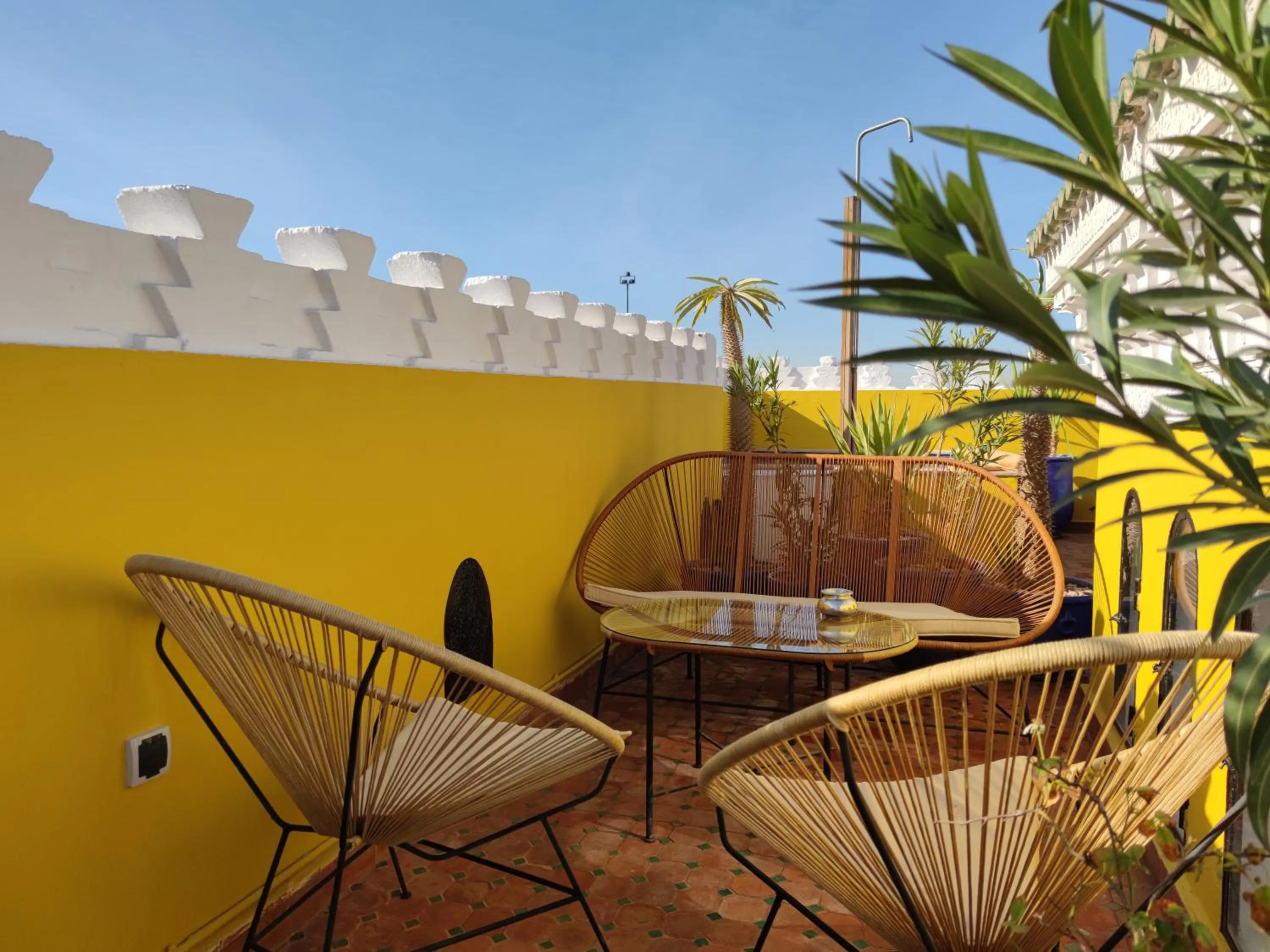 Balcony/Terrace in Riad Kech Soul Boutique & Spa