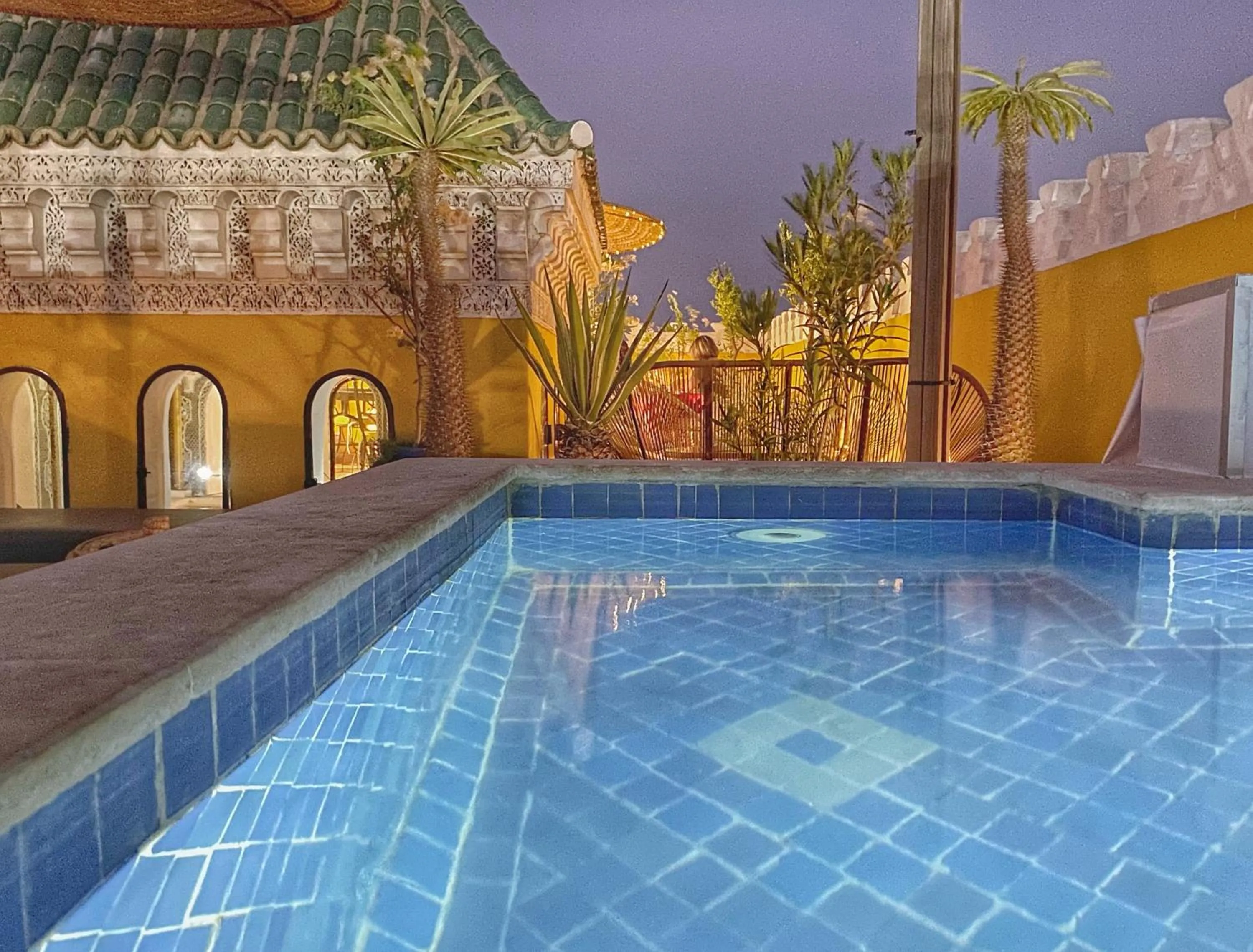 Patio in Riad Kech Soul Boutique & Spa