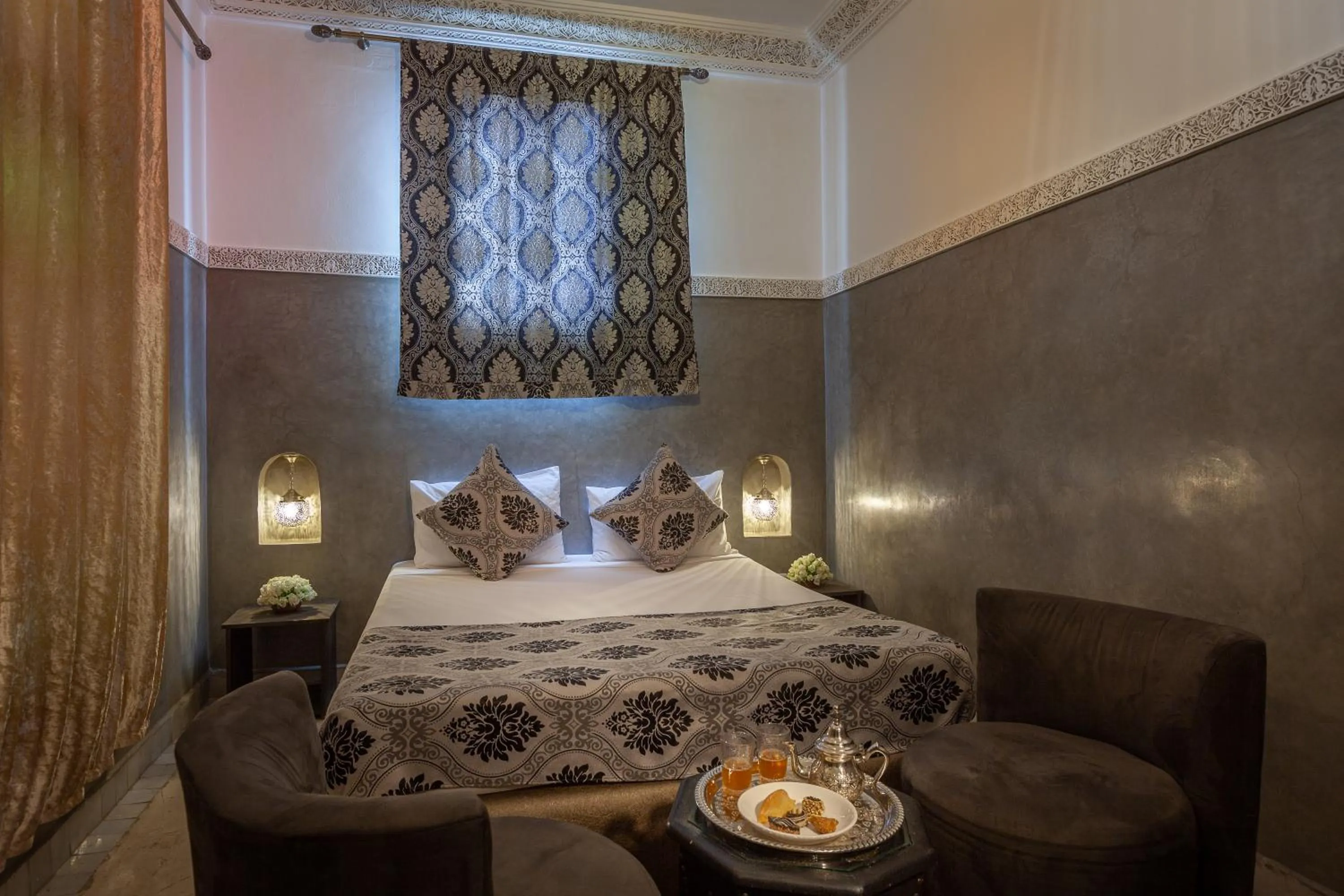 Photo of the whole room, Bed in Riad Kech Soul Boutique & Spa