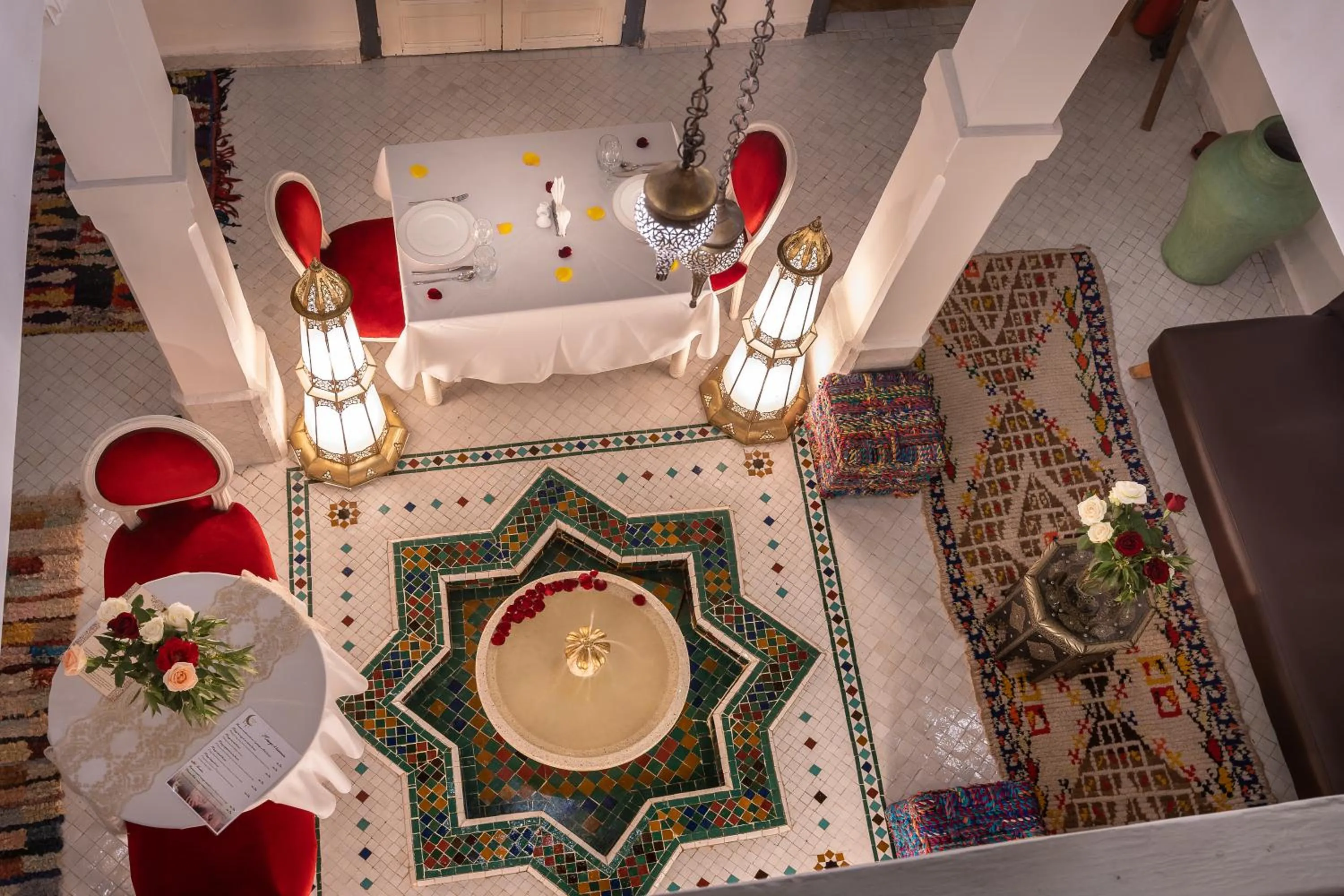 Patio in Riad Kech Soul Boutique & Spa
