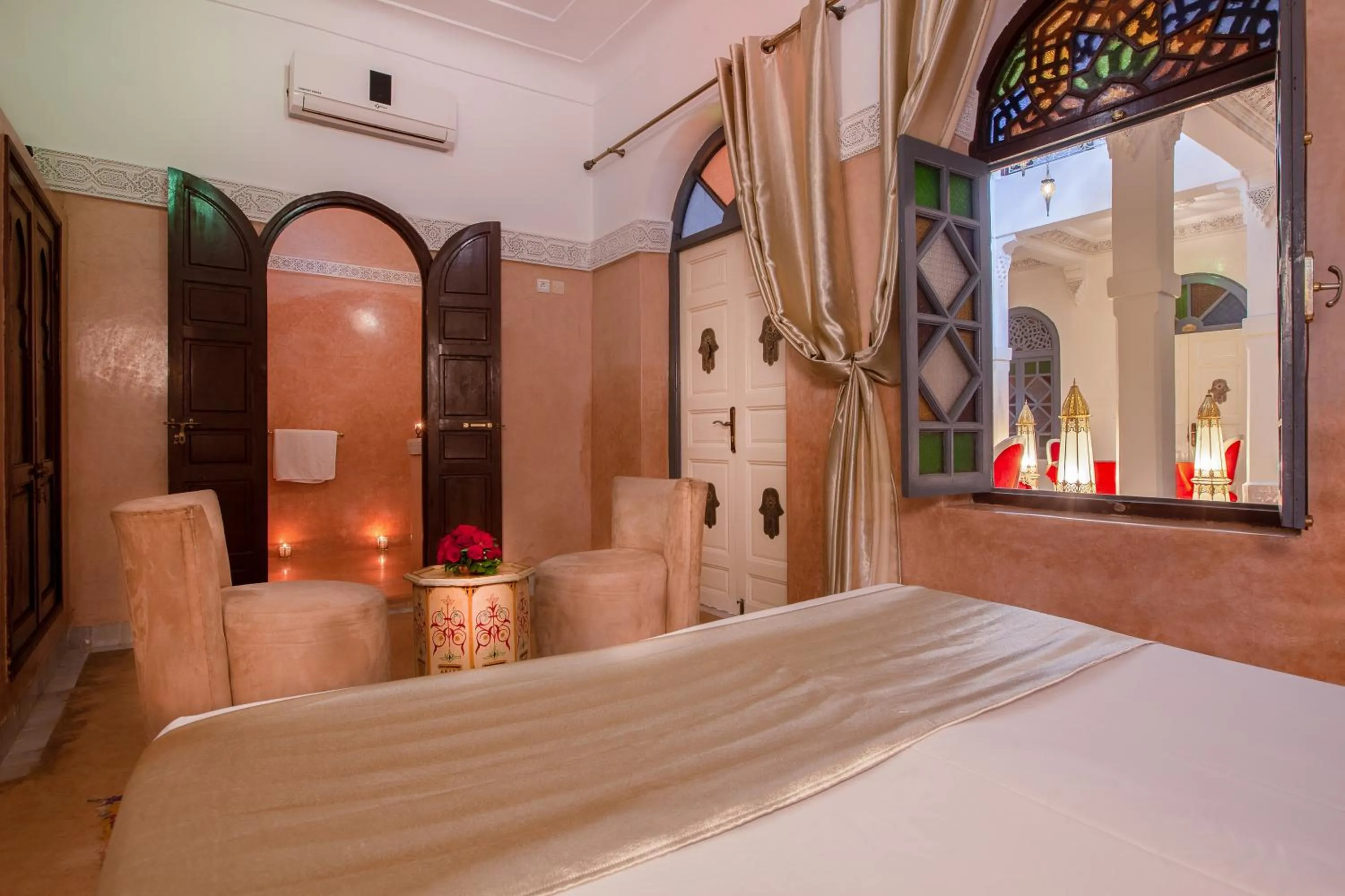Photo of the whole room, Bed in Riad Kech Soul Boutique & Spa